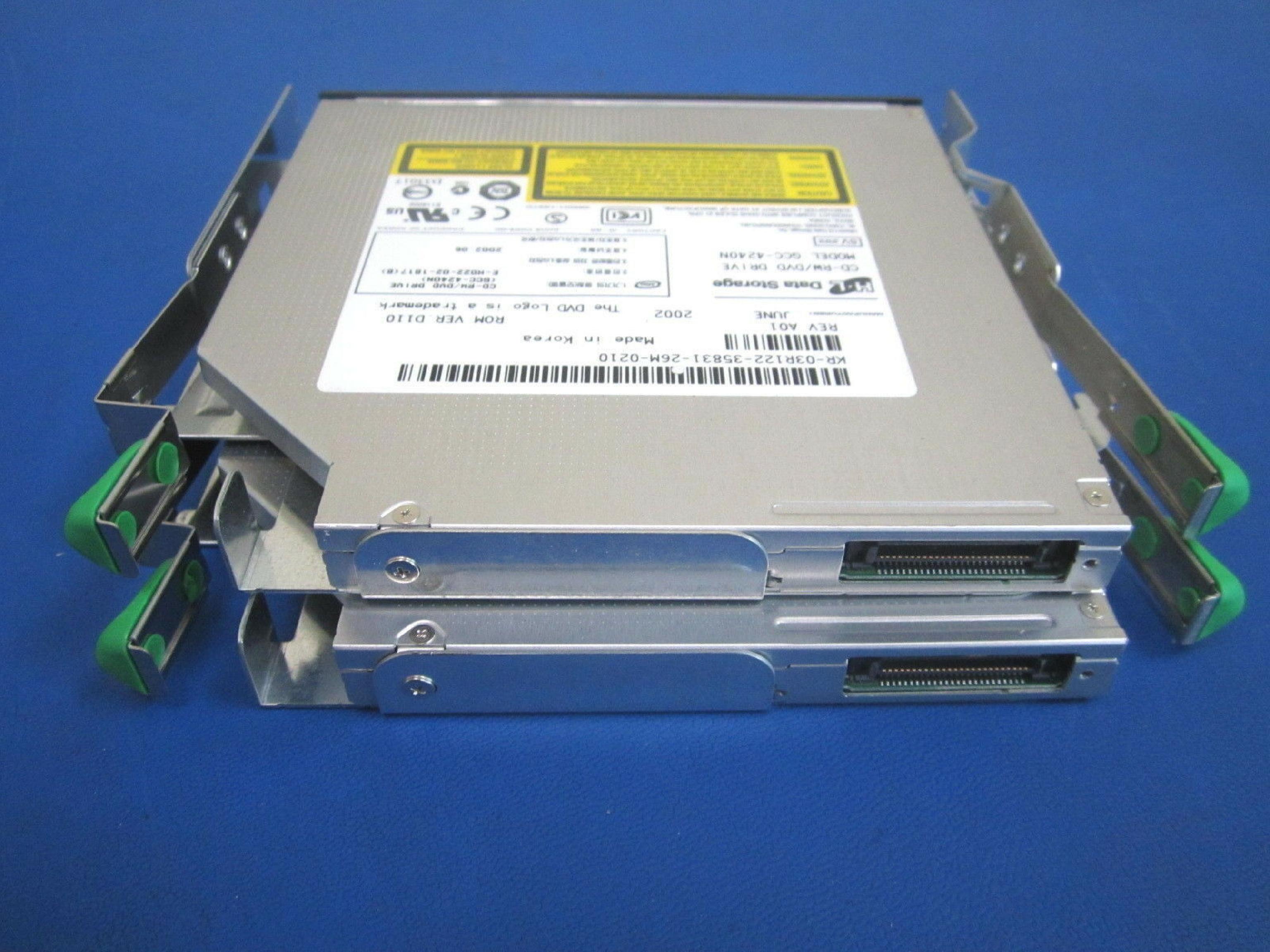 HL DATA STORAGE GCC-4240N SLIMLINE DVD DRIVE WITH BLACK BEZEL