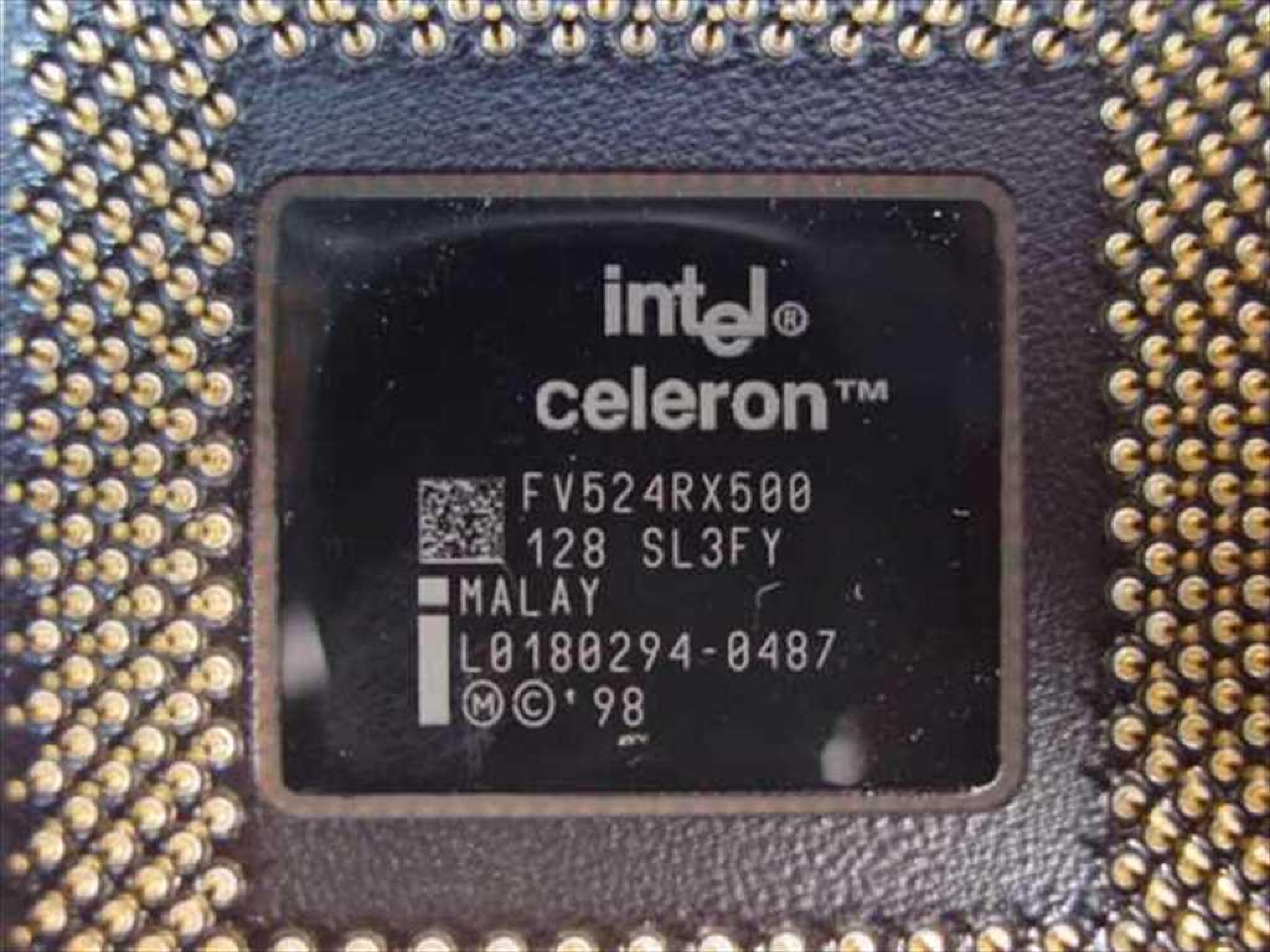 INTEL FV524RX500 500MHZ CELERON PROCESSOR SOCKET 370 PPGA