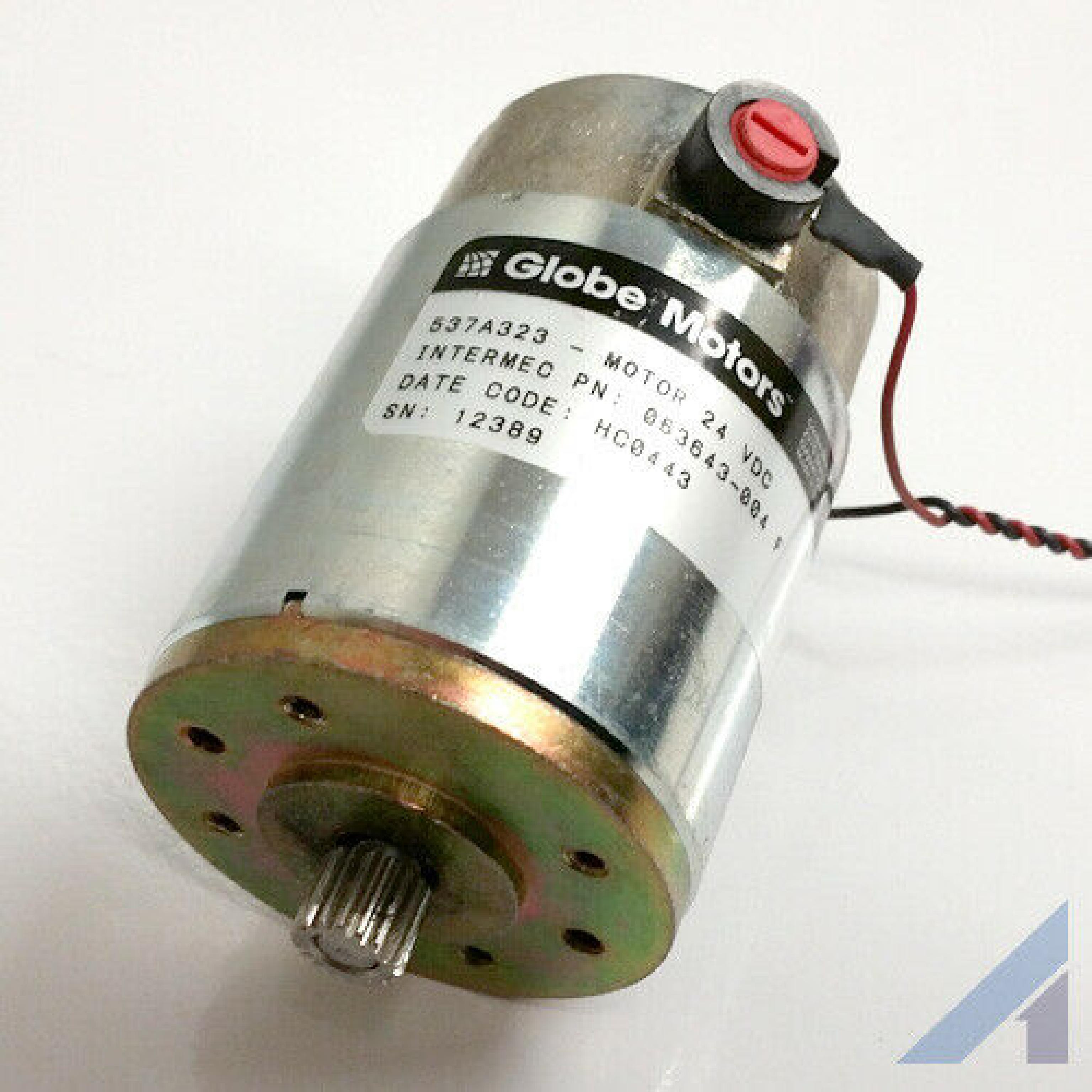 GLOBE MOTORS 537A323 24VDC MOTOR FOR INTERMEC 4420 PRINTER