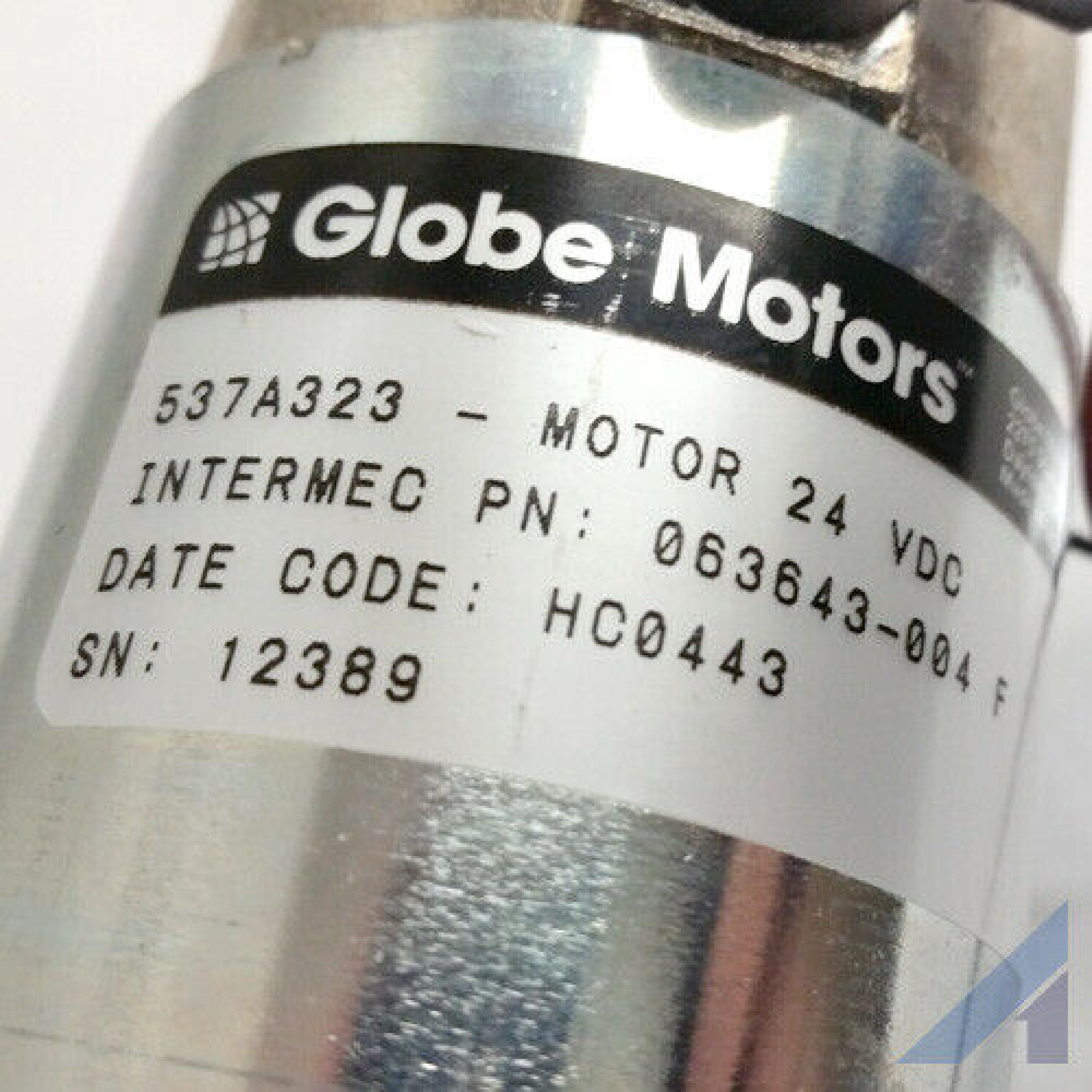 GLOBE MOTORS 537A323 24VDC MOTOR FOR INTERMEC 4420 PRINTER