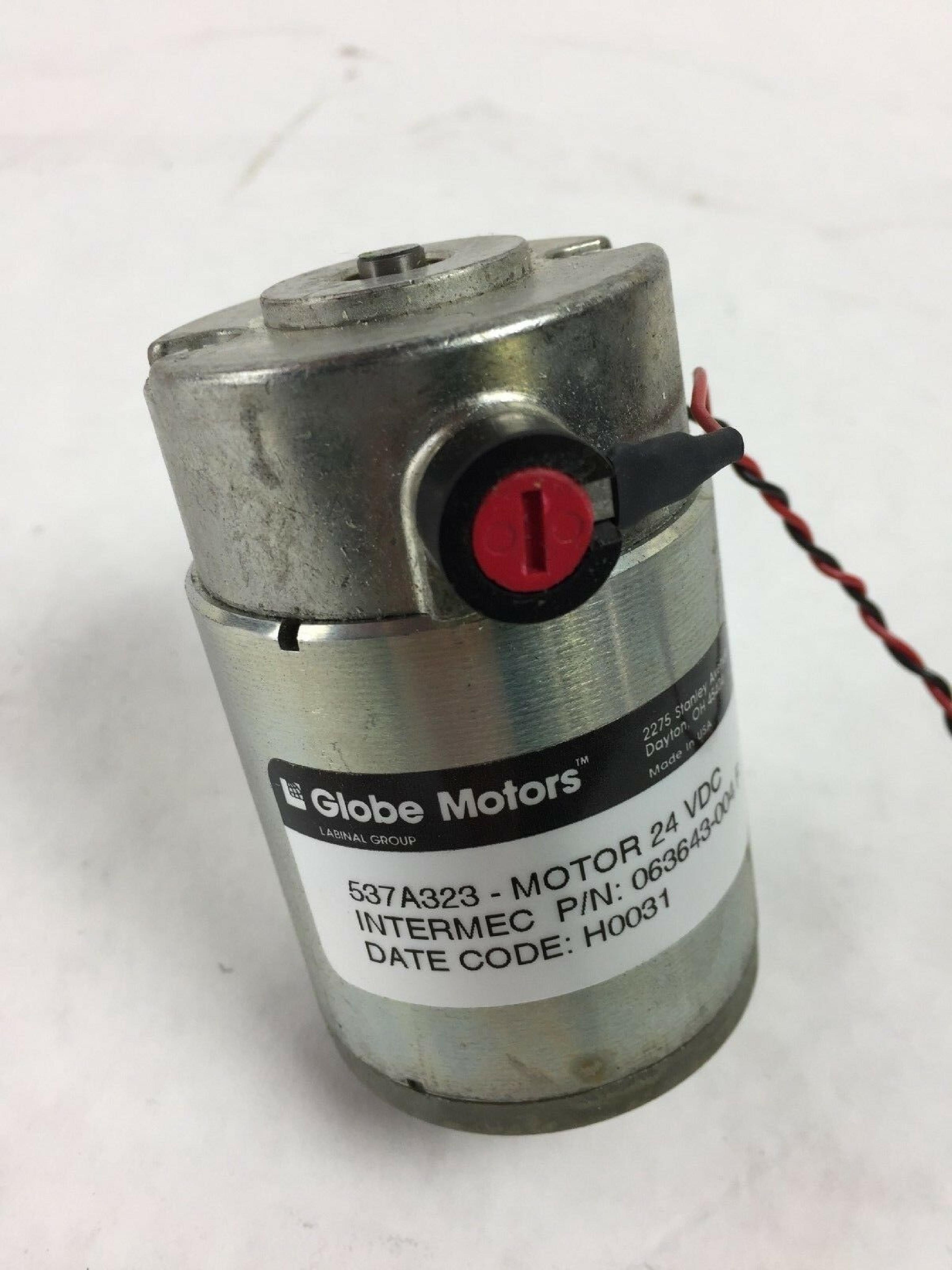 GLOBE MOTORS 537A323 24VDC MOTOR FOR INTERMEC 4420 PRINTER