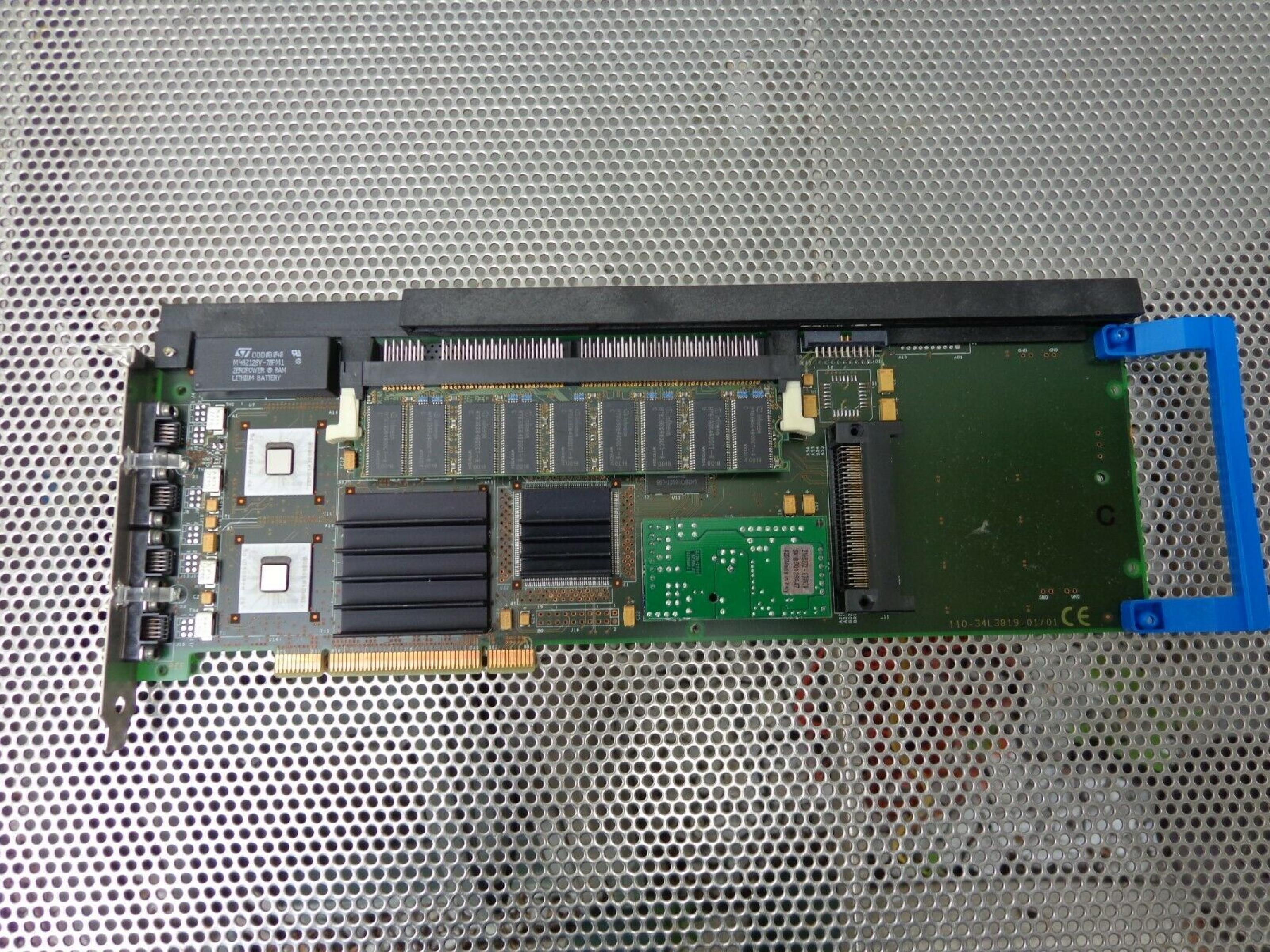 IBM 34L3819 ADVANCED SERIALRAID PLUS ADAPTER 128 MB DRAM OPTION CARD FOR 0595,5095, 7311-D20