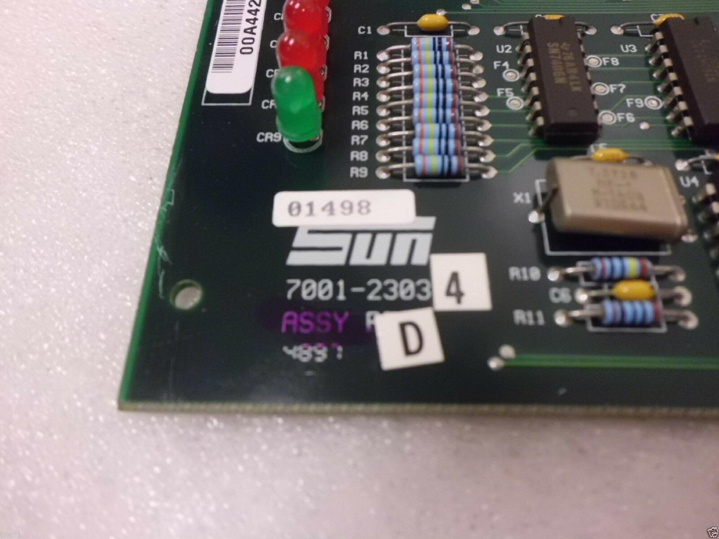 SUN MICROSYSTEMS 7025-2303 PC INTERFACE CARD FOR SUN 500 MACHINE