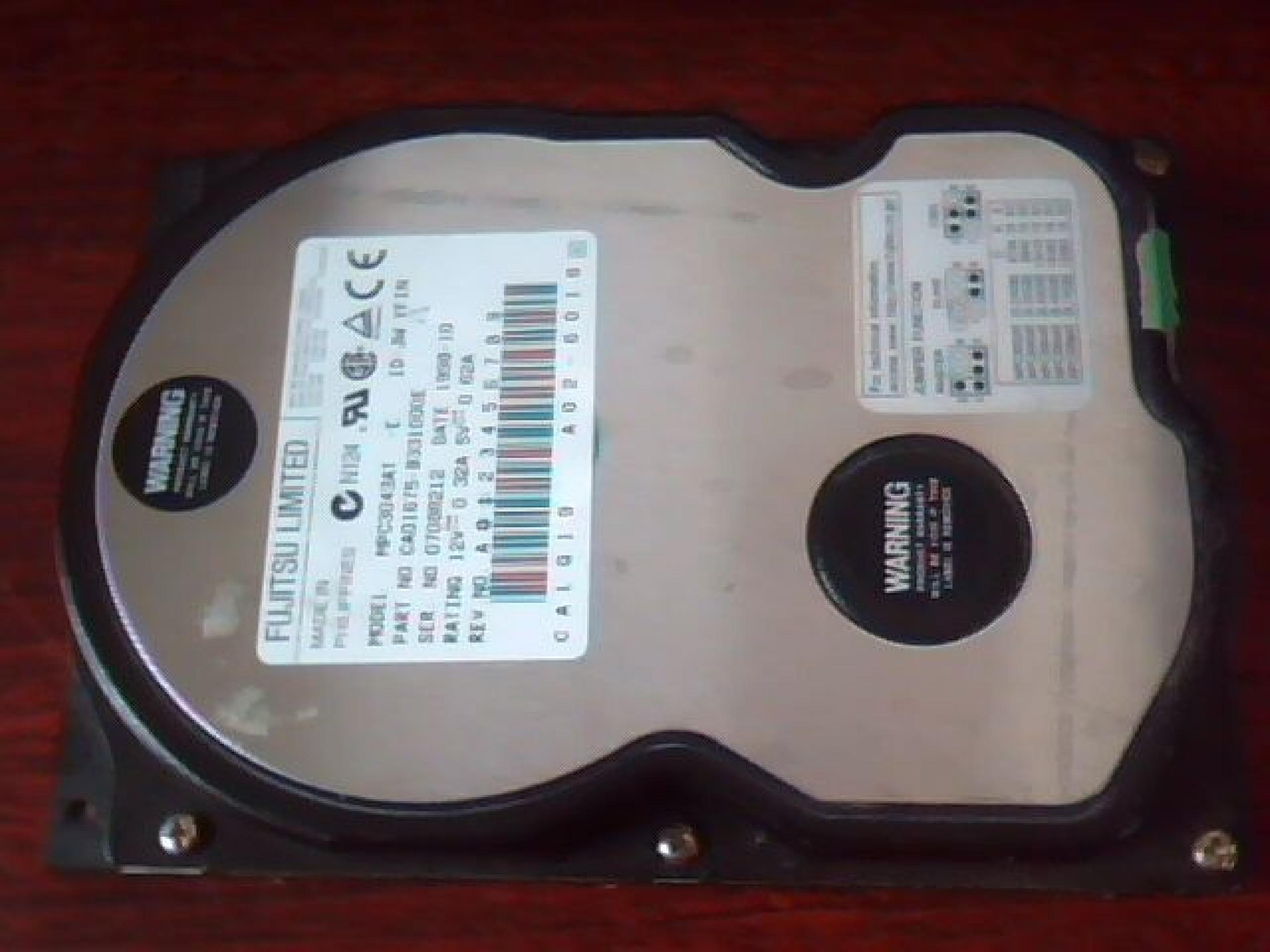 FUJITSU CA01675 2.5GB 3.5 INCH IDE HARD DRIVE