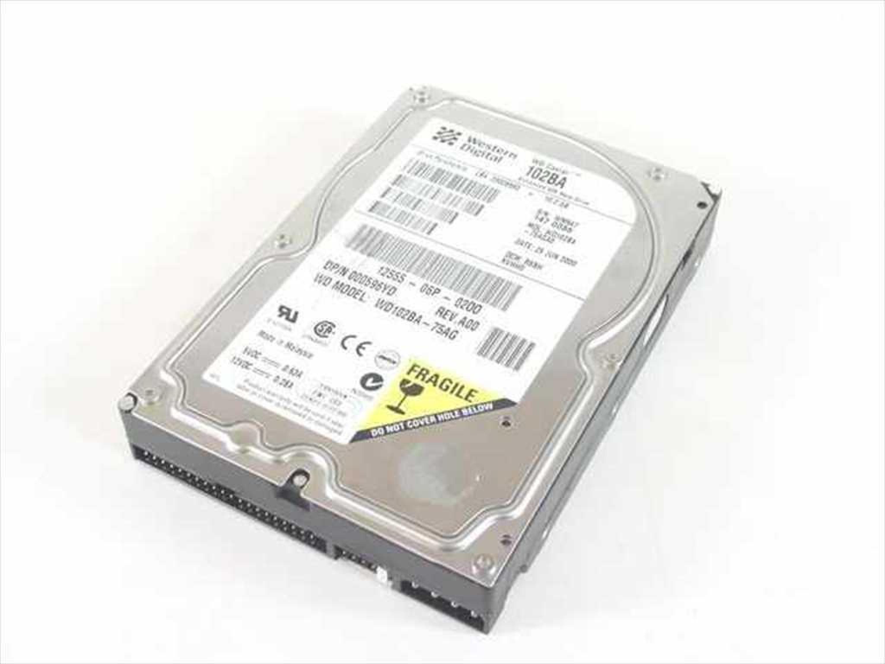 WESTERN DIGITAL / WD WD102BA 10GB IDE 3.5INCH 7200RPM HARD