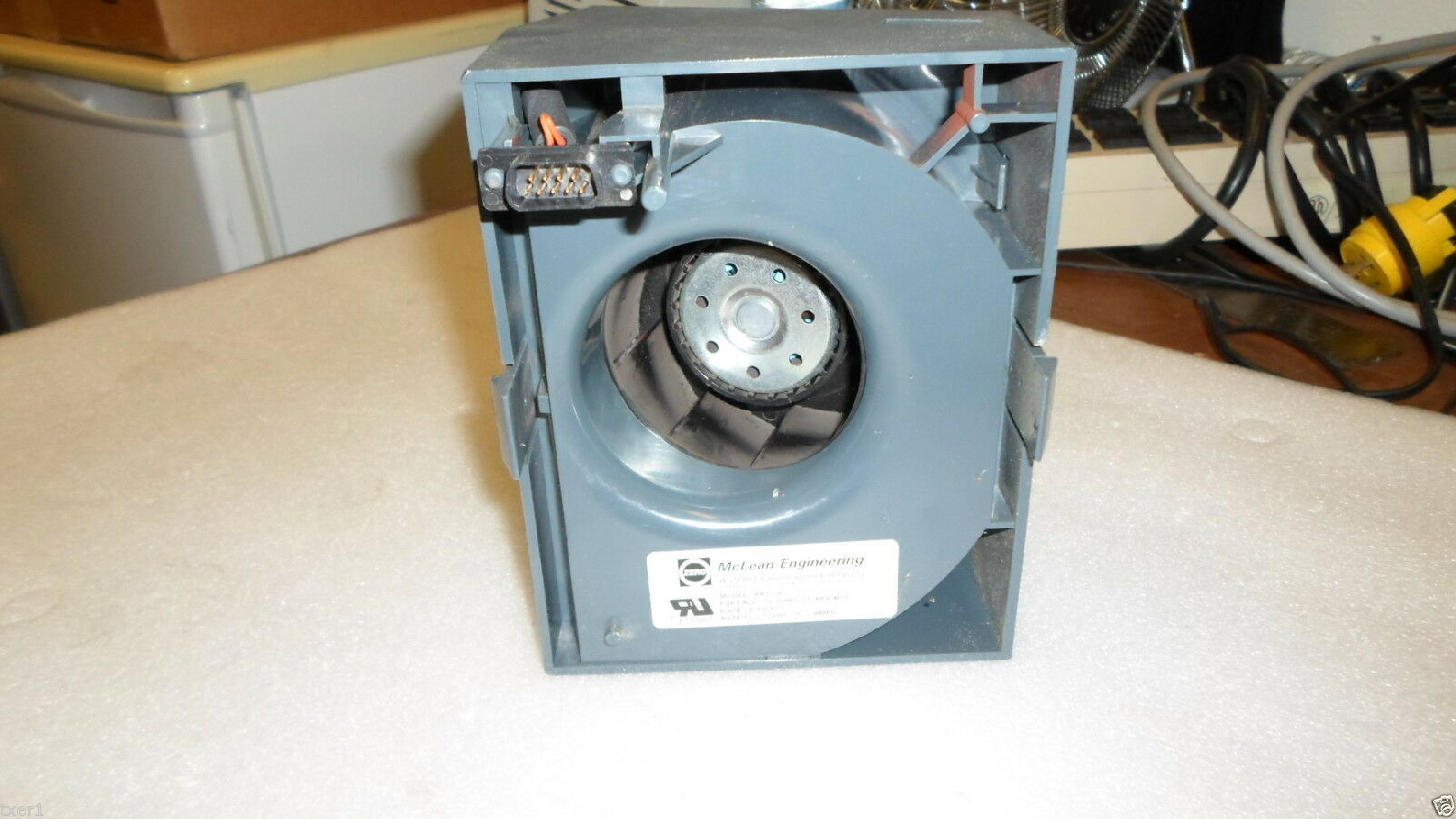 MCLEAN ENGINEERING PR770C BLOWER FAN 12VDC .5/.7AMPS