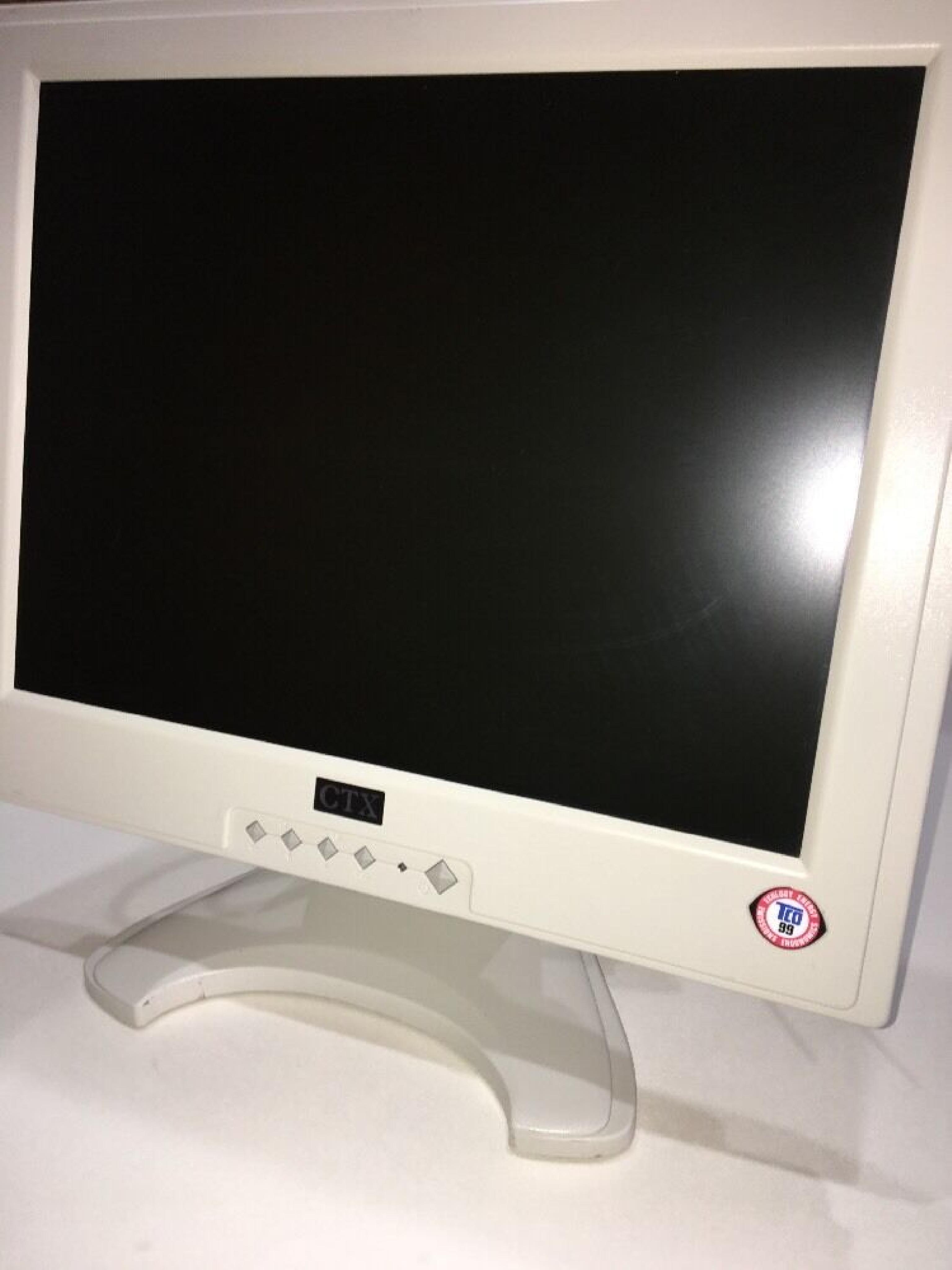 CTX S500 15INCH LCD MONITOR NEEDS POWER ADAPTER DC 12V 1.6A