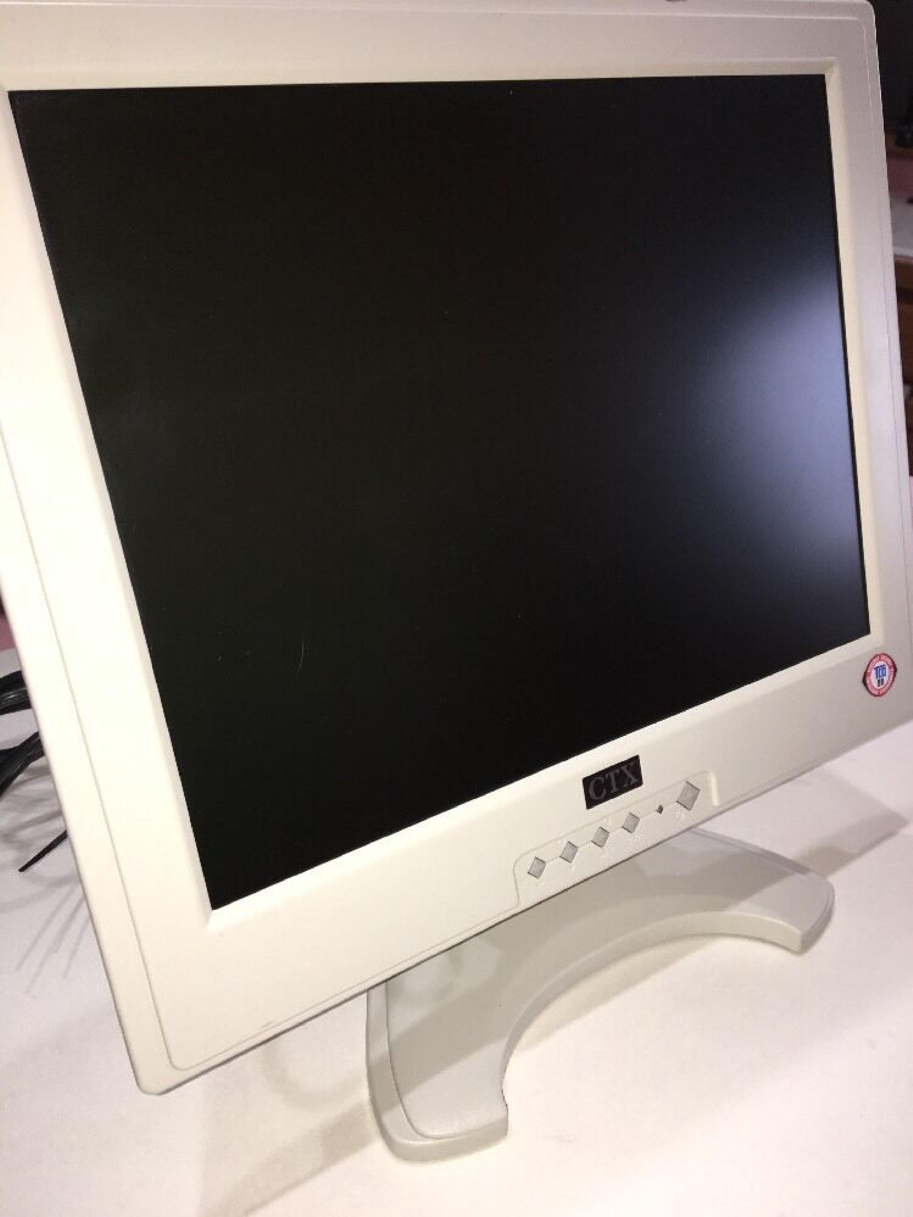 CTX S500 15INCH LCD MONITOR NEEDS POWER ADAPTER DC 12V 1.6A