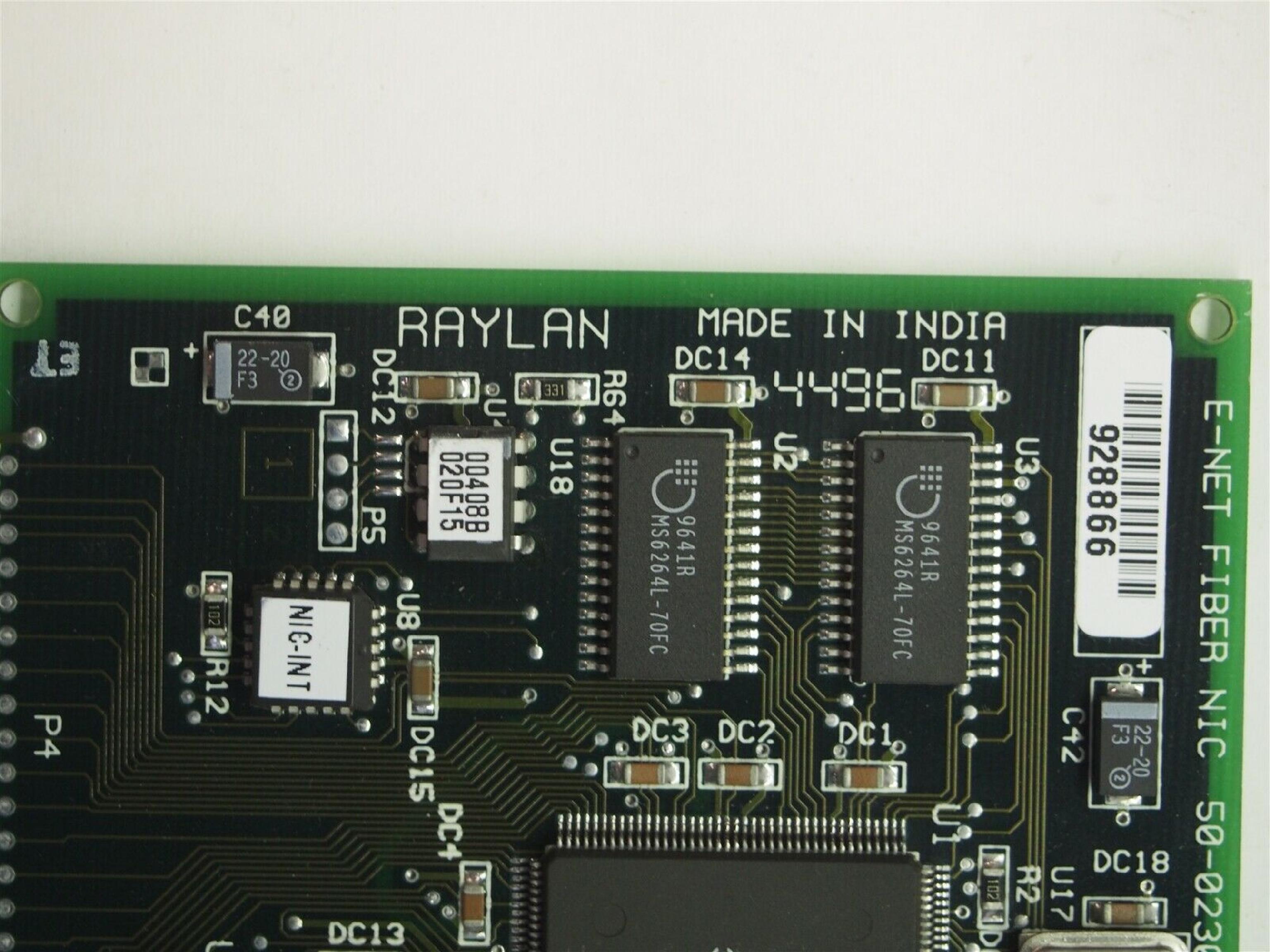 RAYLAN / AMP / TYCO 50-0230-001 100 BASE-TX/FX LAN CARD WITH SLIDE IN CONNECTOR