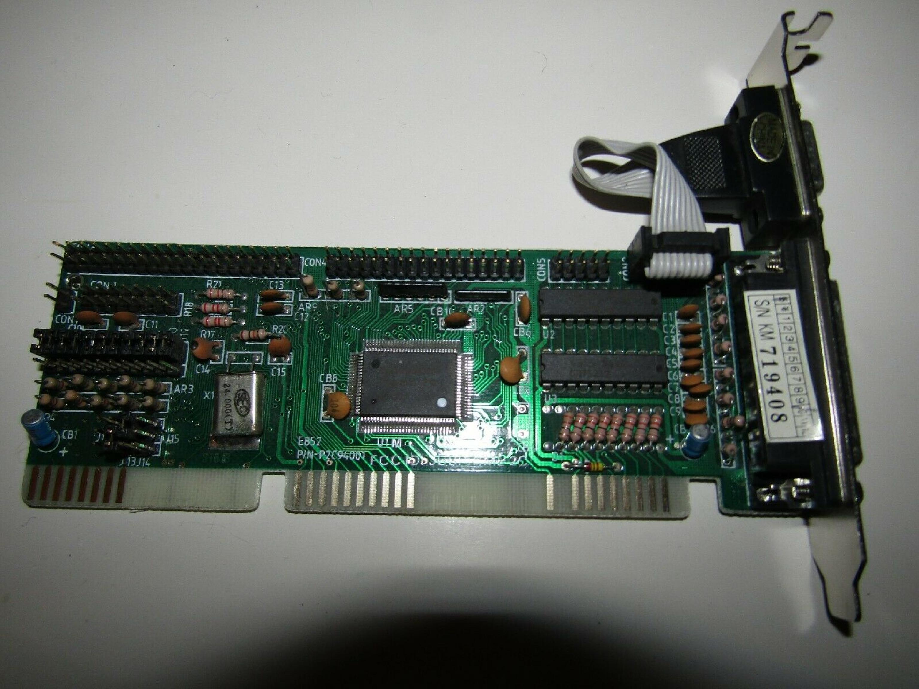 GOLDSTAR P2C94001 PRIME 2C ISA PARALLEL/SERIAL PORT CARD