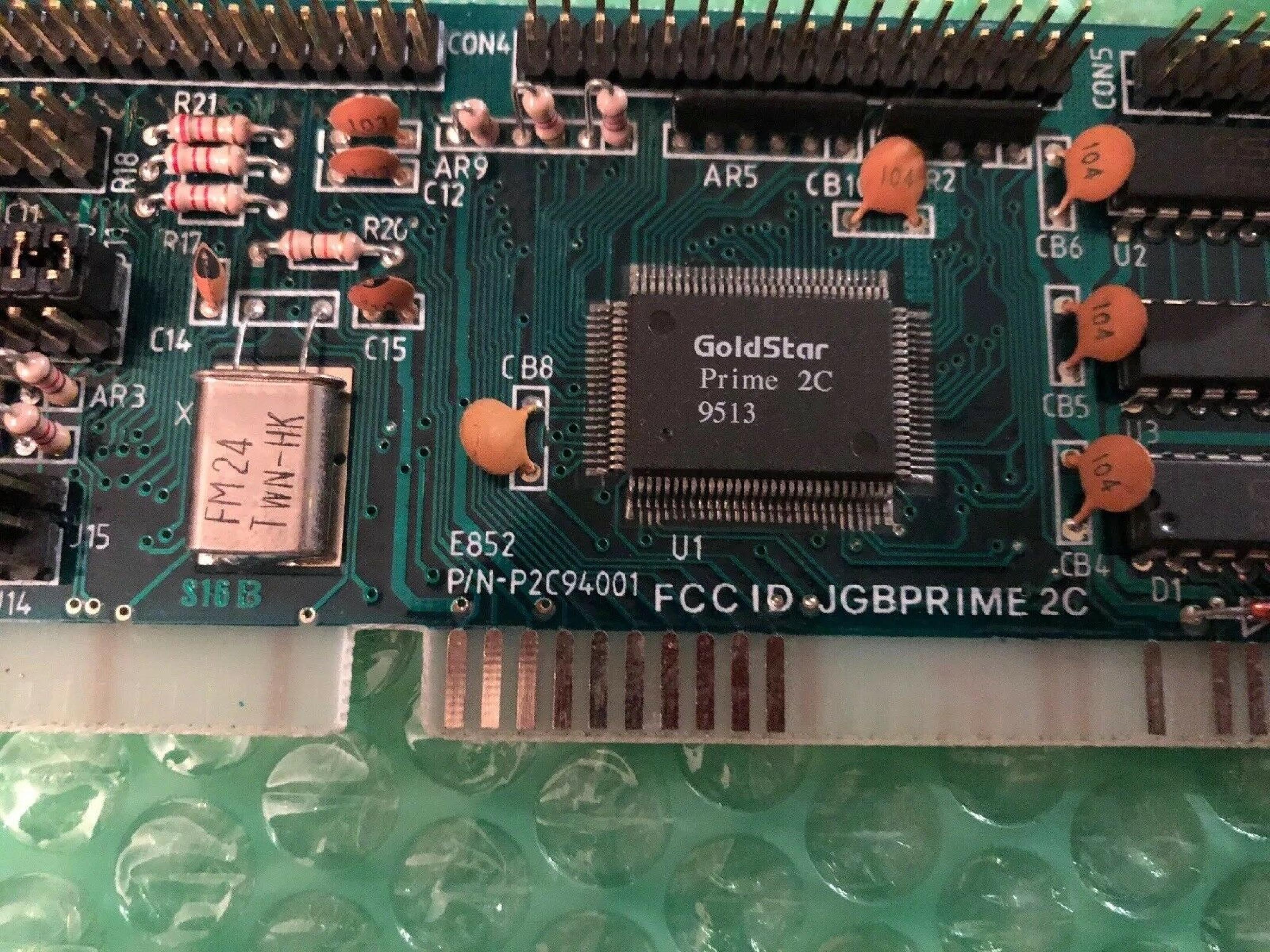 GOLDSTAR P2C94001 PRIME 2C ISA PARALLEL/SERIAL PORT CARD