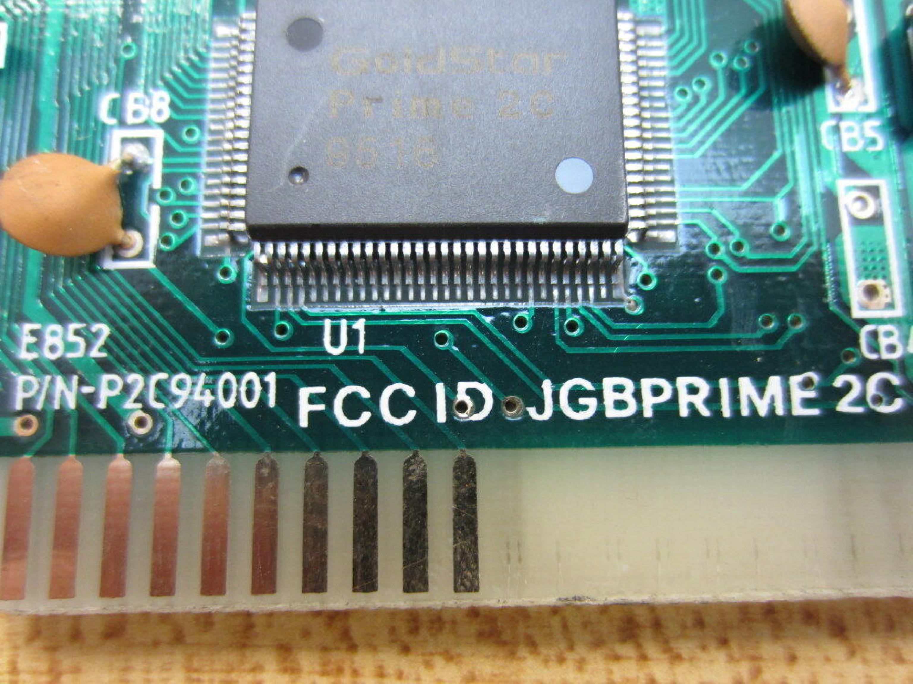 GOLDSTAR P2C94001 PRIME 2C ISA PARALLEL/SERIAL PORT CARD