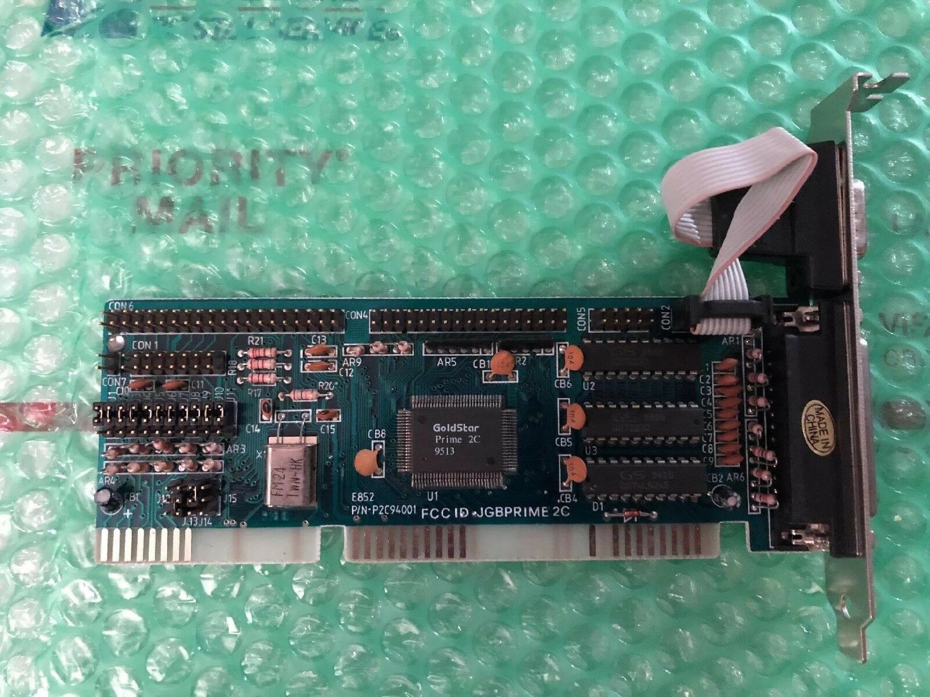 GOLDSTAR P2C94001 PRIME 2C ISA PARALLEL/SERIAL PORT CARD