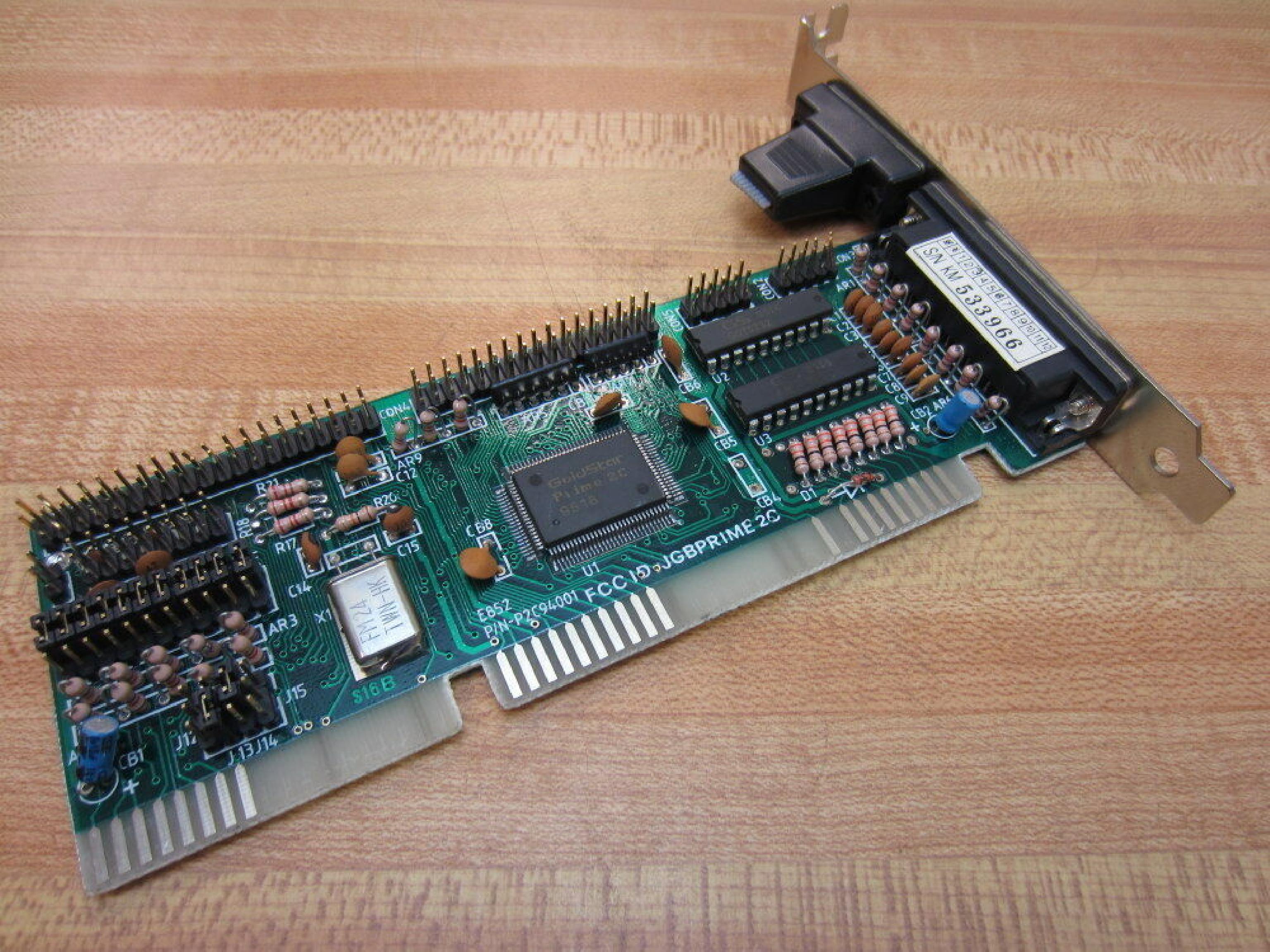 GOLDSTAR P2C94001 PRIME 2C ISA PARALLEL/SERIAL PORT CARD