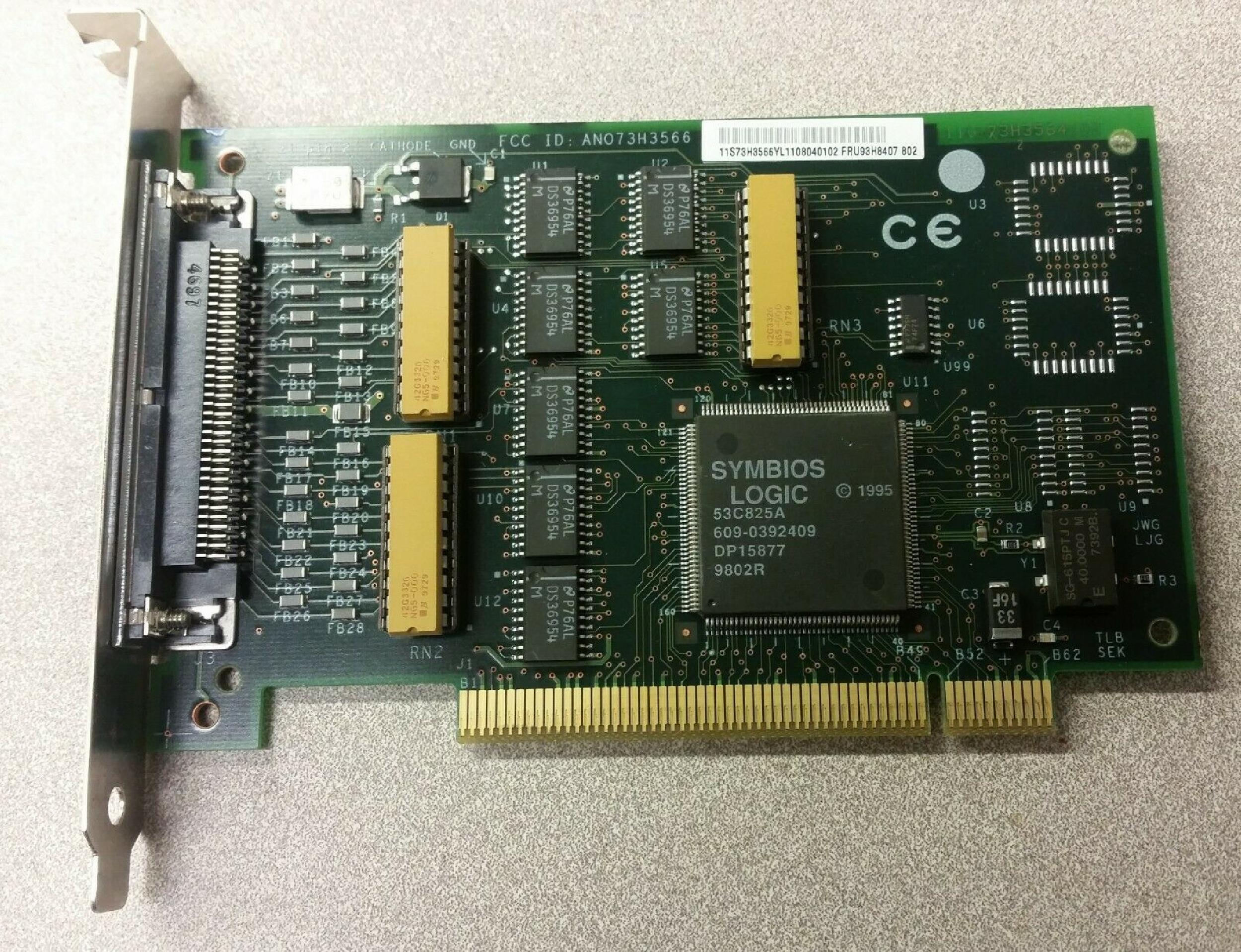 IBM 73H3568 PCI F/W SCSI-2 DIFFERENTIAL ADAPTER