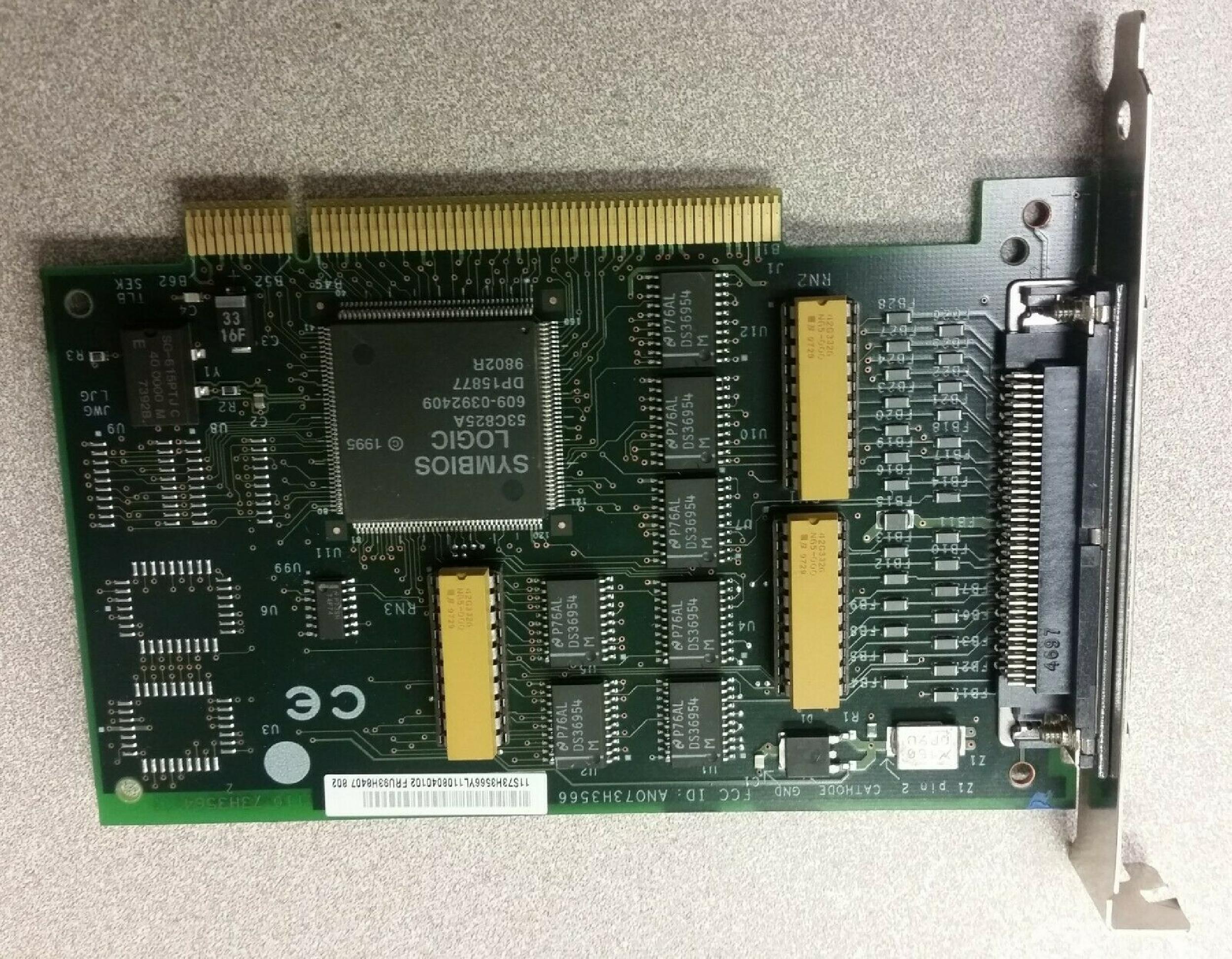 IBM 73H3568 PCI F/W SCSI-2 DIFFERENTIAL ADAPTER