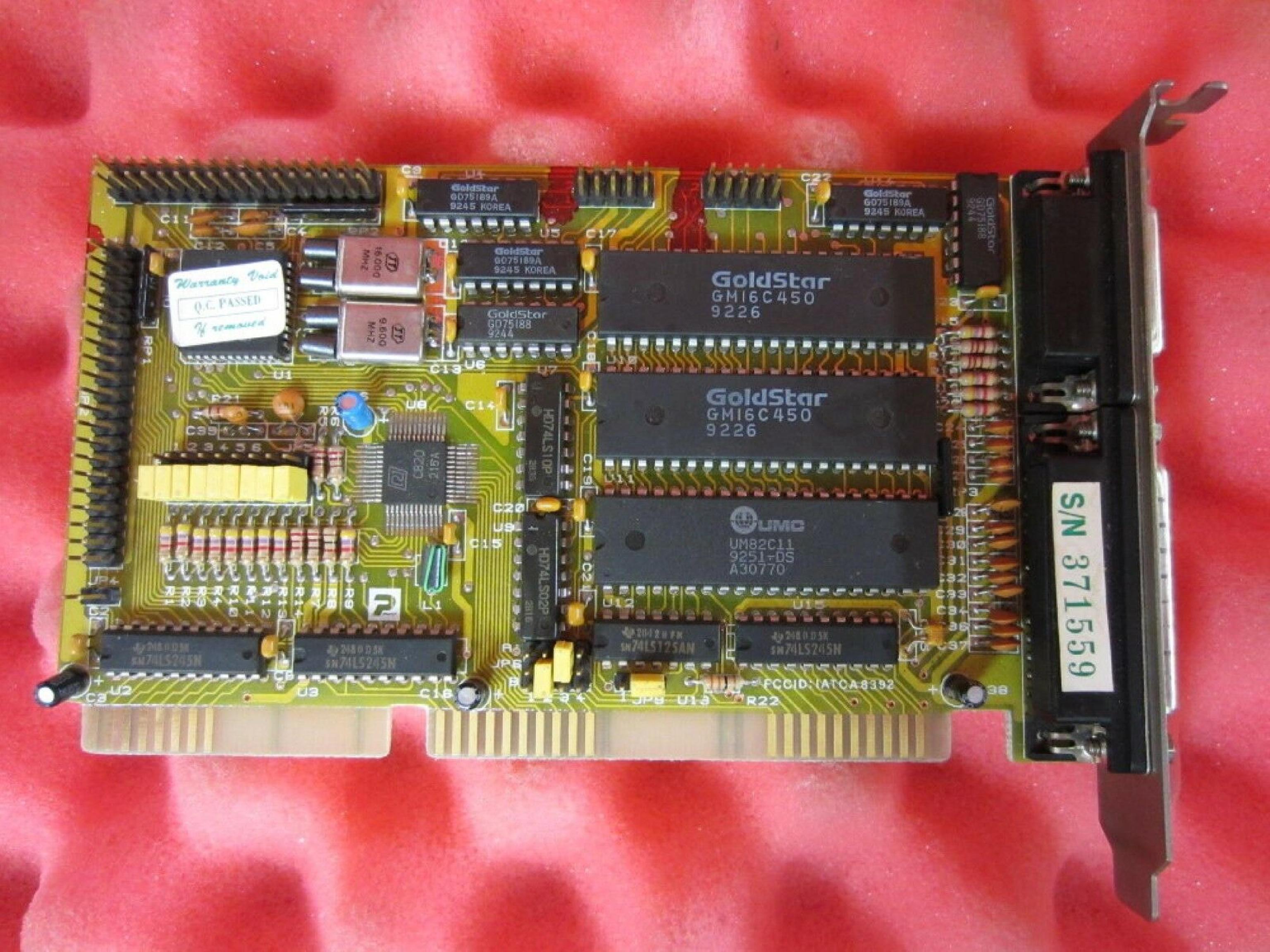 TEXAS INSTRUMENTS / TI CA8392-F ISA CARD