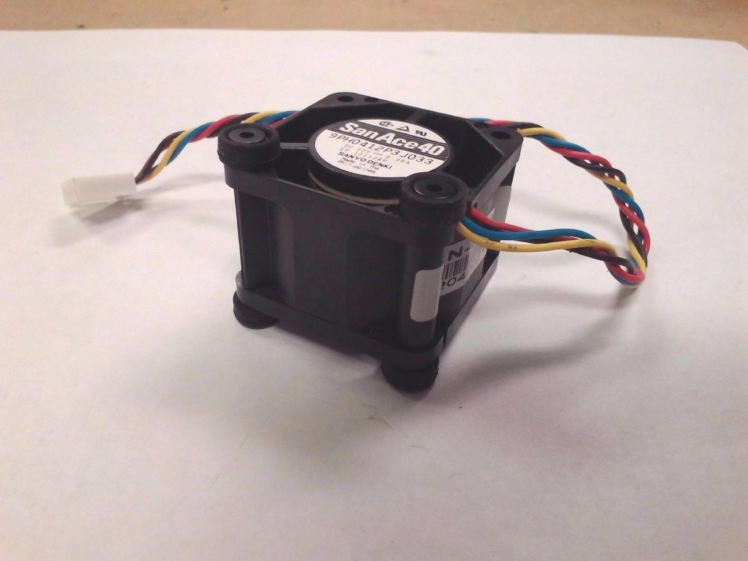 NIDEC B35116-57G1 12VDC .12A FAN - 60MM X 25MM WITH 11.5CM 3 WIRE CABLE AND 3PIN CONNECTOR