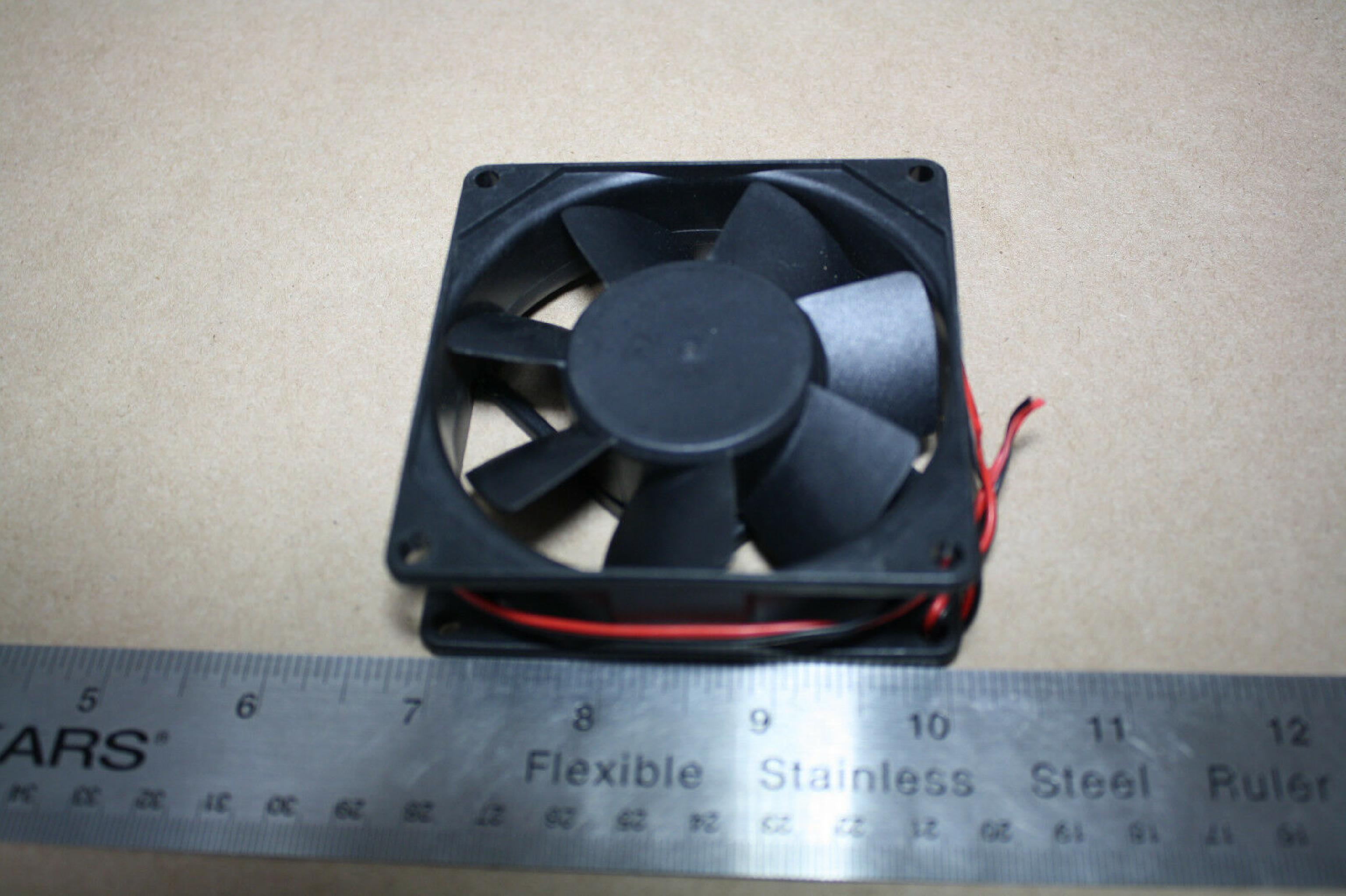 SUNON KD1208PTS3-6 12VDC 1.4W FAN - 80MM X 25MM WITH 12 INCH MOLEX CONNECTOR