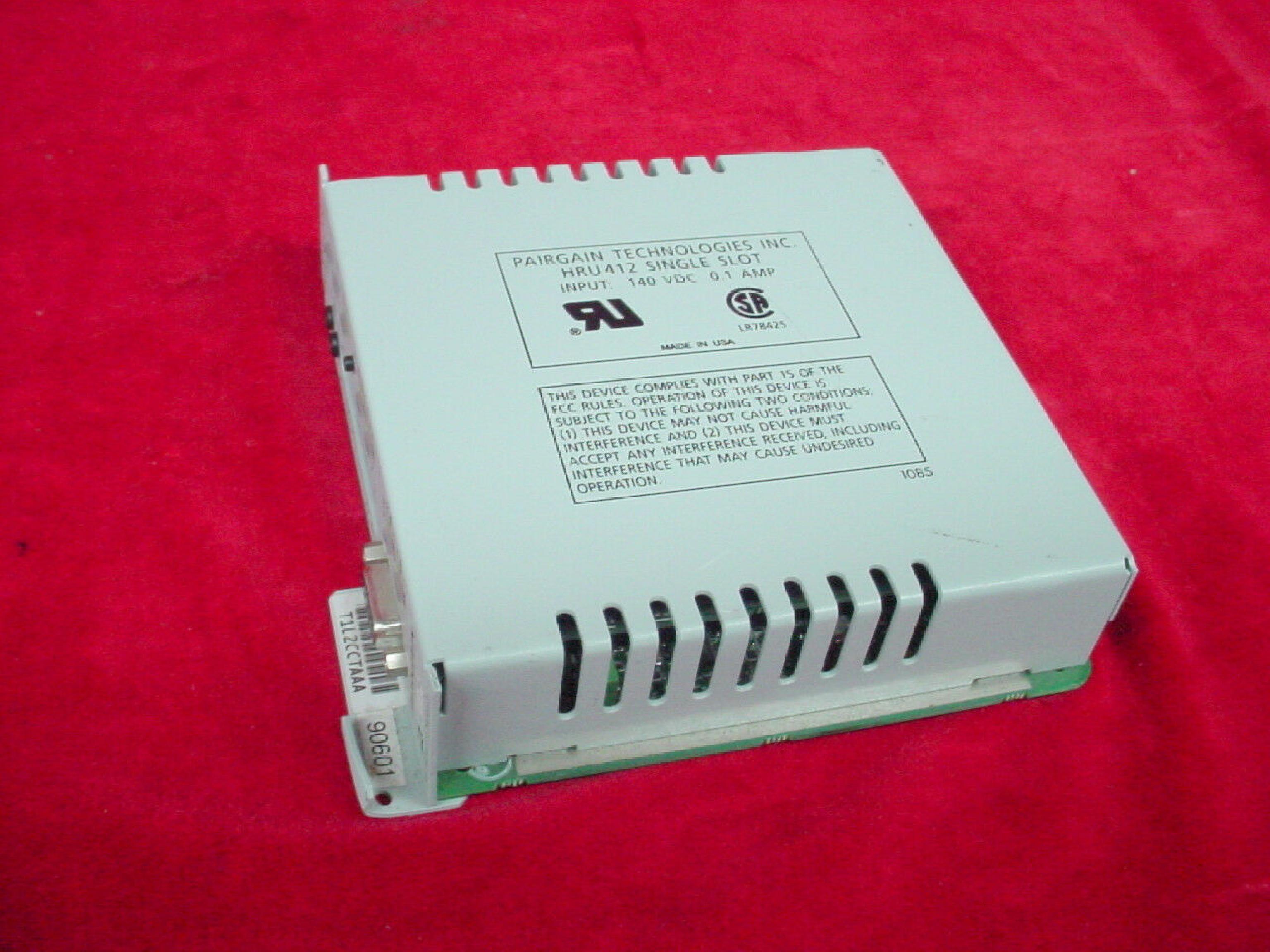 PAIRGAIN TECHNOLOGIES HRU412 HIGAIN REM UNIT