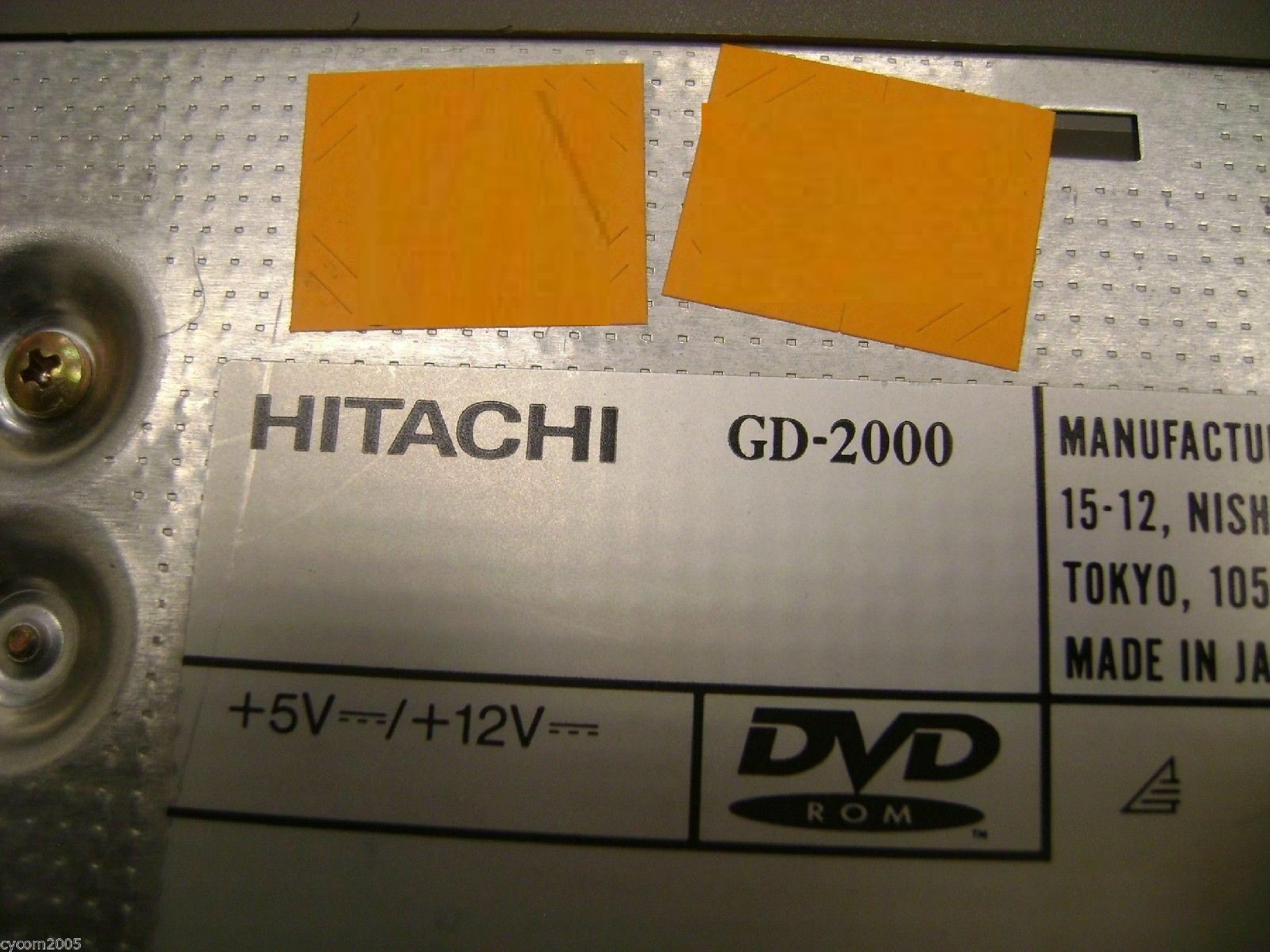 COMPAQ / HEWLETT PACKARD / HP 286466-605 DVD ROM DRIVE WITH BLACK BEZEL