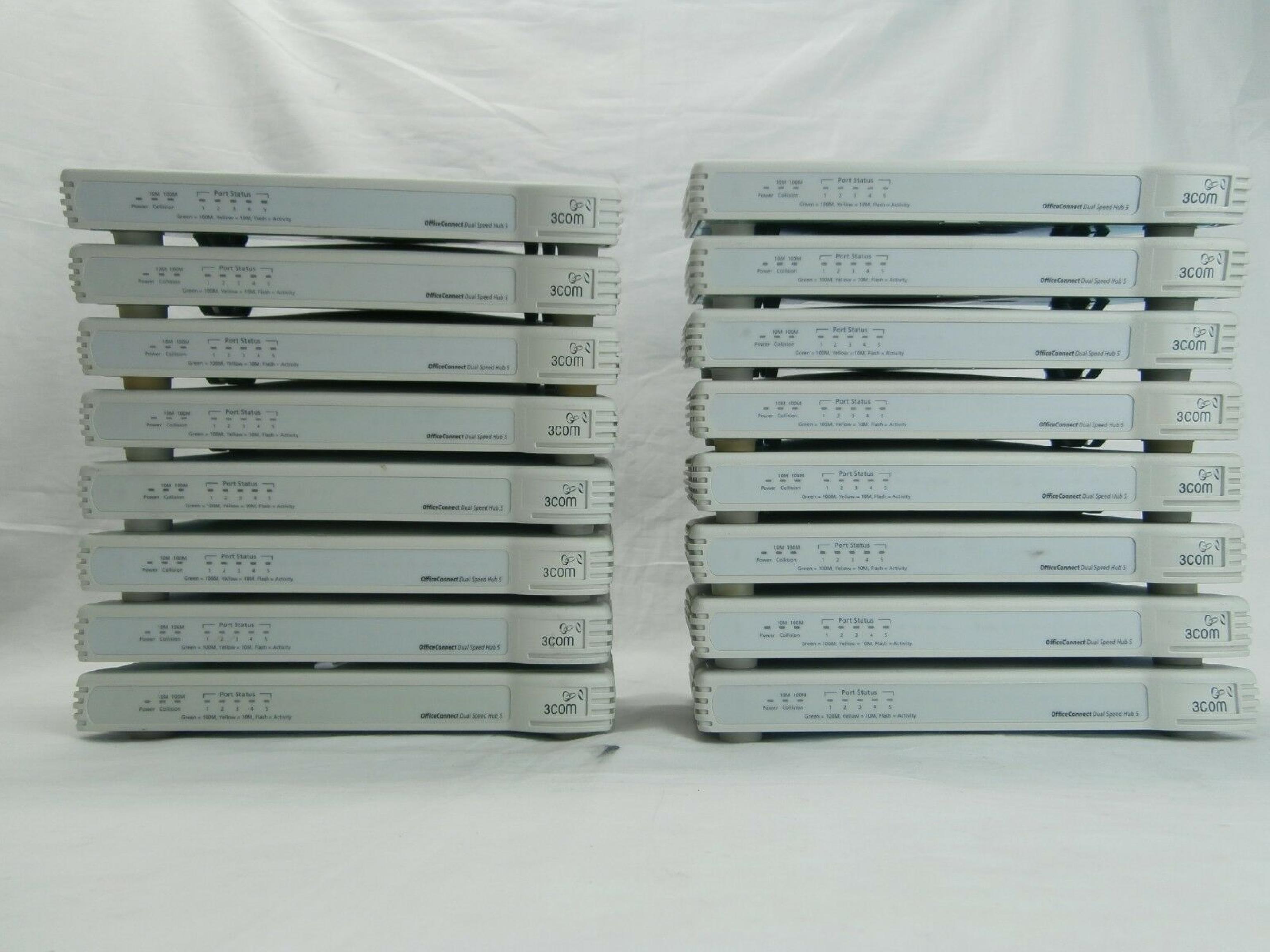 3COM / HP / HEWLETT PACKARD 1675-510-000-1.00 OFFICECONNECT DUAL SPEED HUB 5 PORT 10/100