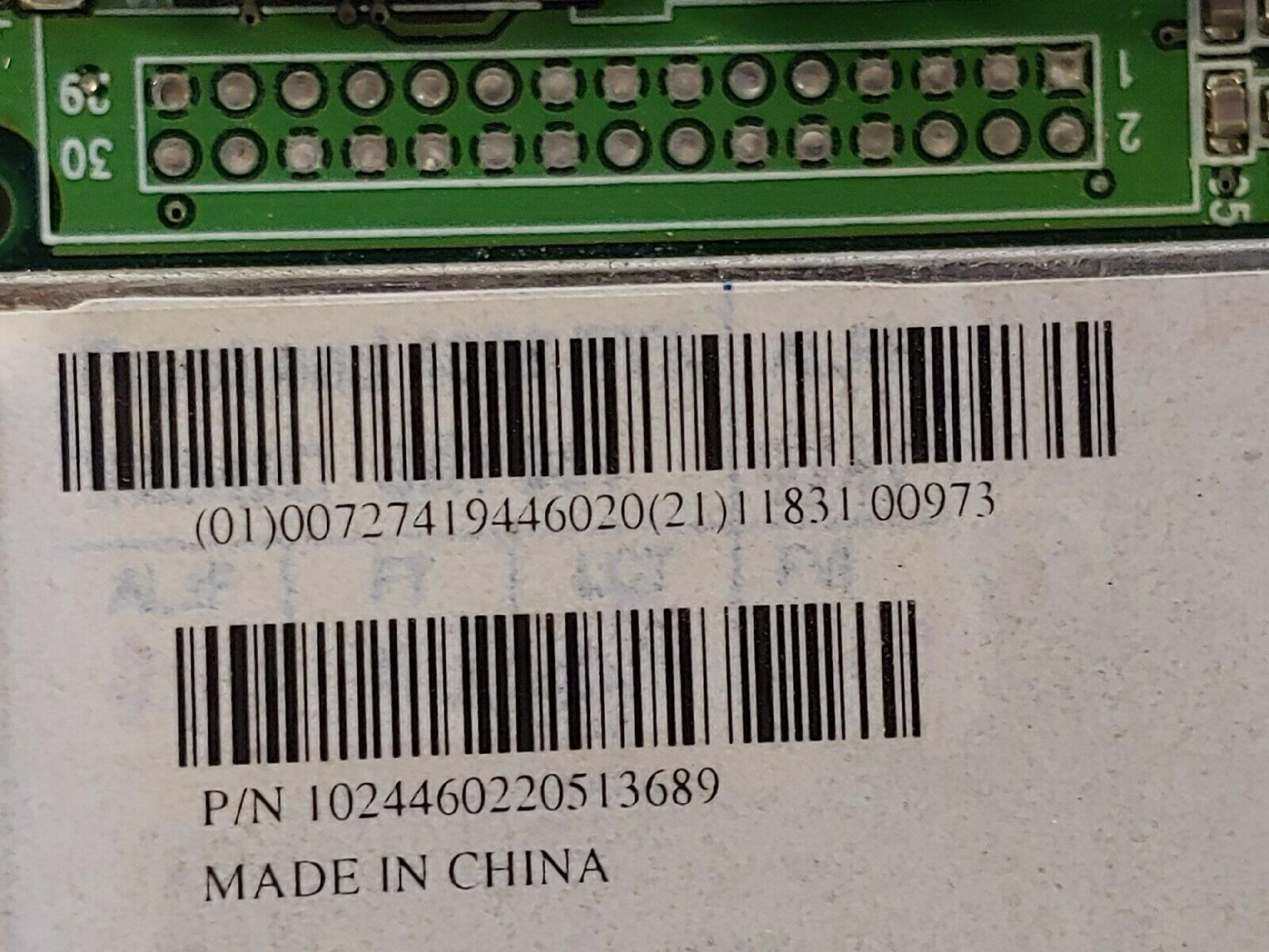 ATI 109-44600-20 RAGE PRO TURBO AGP VIDEO CARD