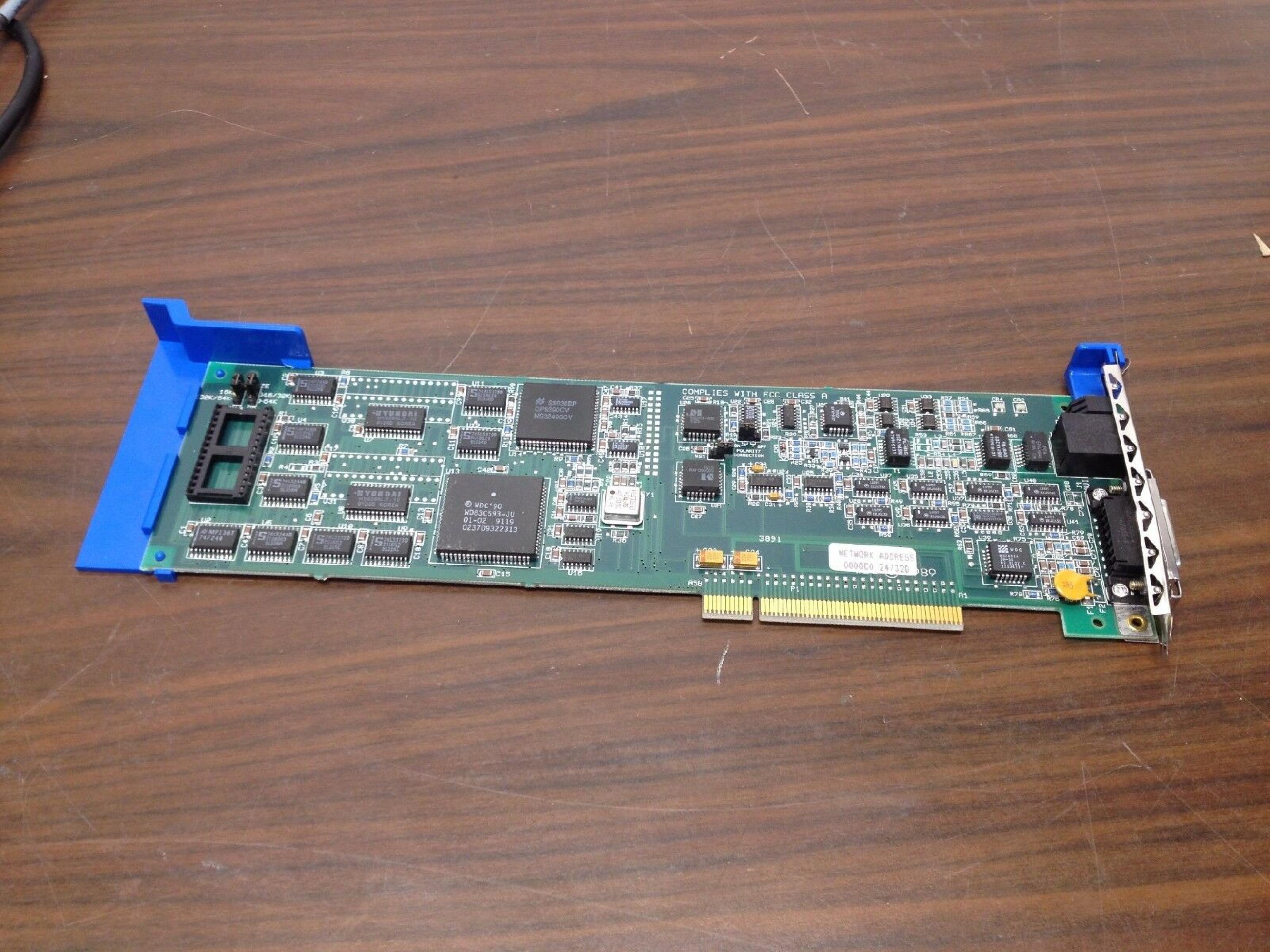 WESTERN DIGITAL / WD 61-600257-00 MICROCHANNEL MCA ETHERNET CARD