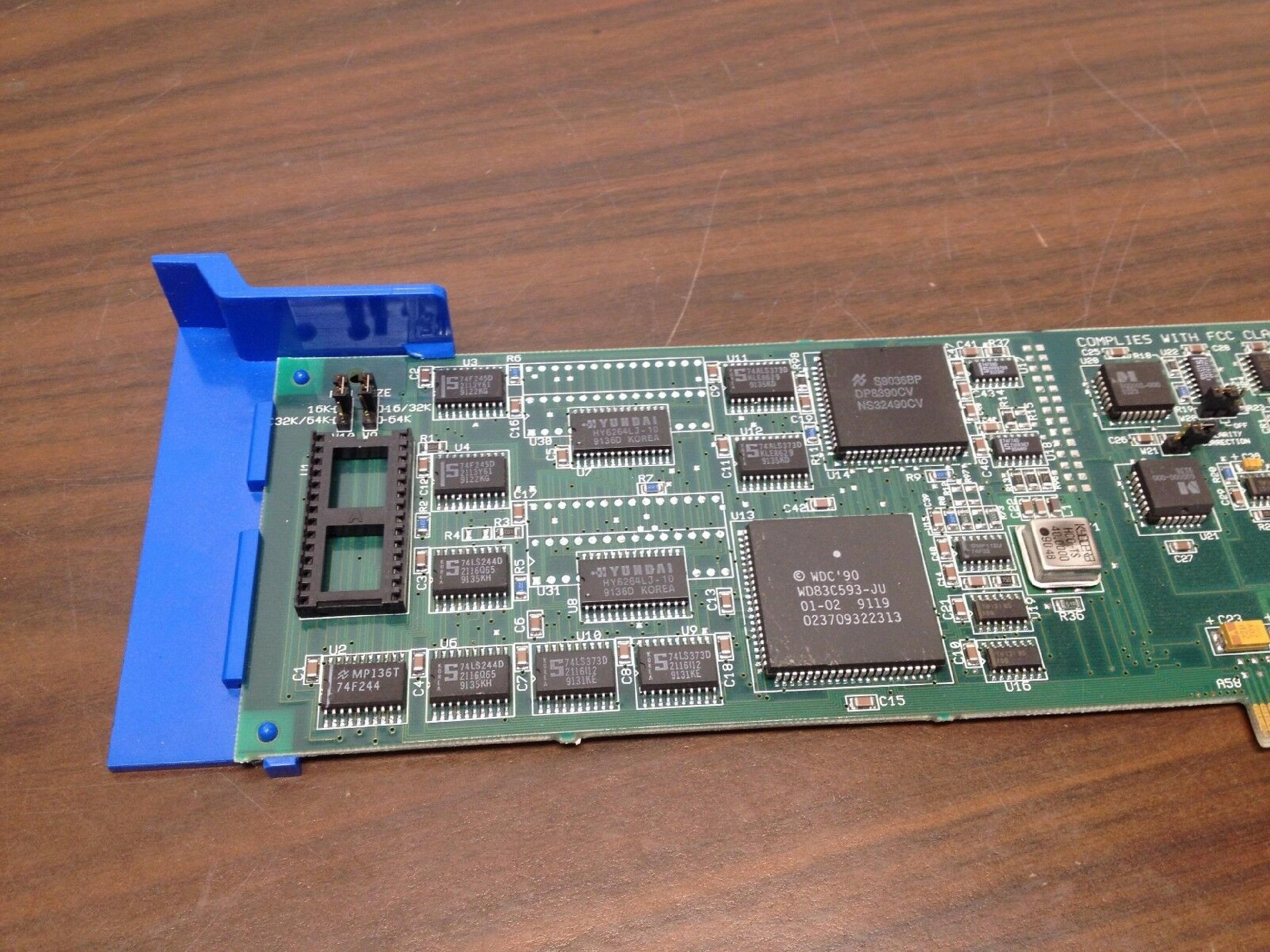 WESTERN DIGITAL / WD 61-600257-00 MICROCHANNEL MCA ETHERNET CARD