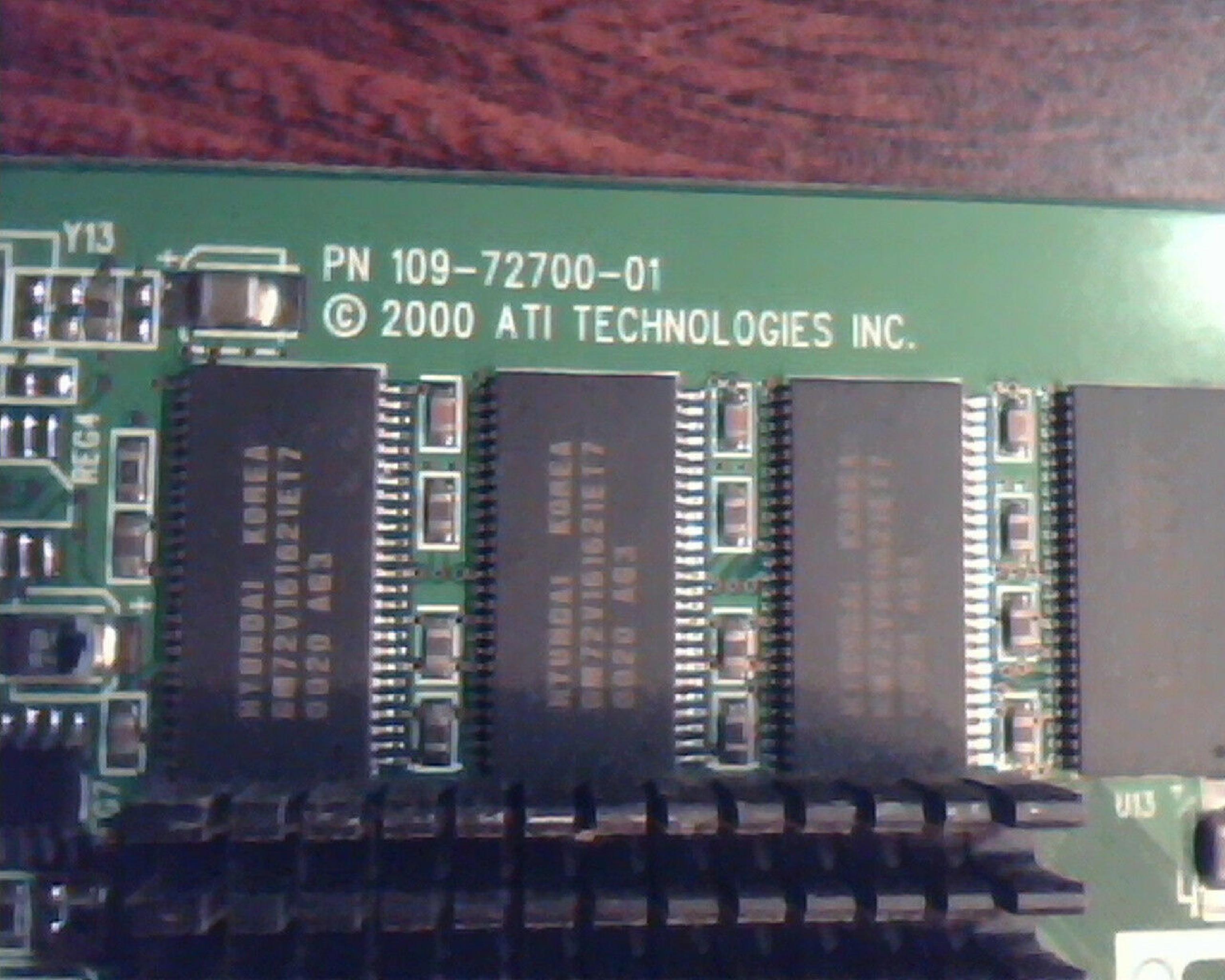 ATI 1027270102 RAGE 128PRO 16MB AGP GRAPHICS CARD