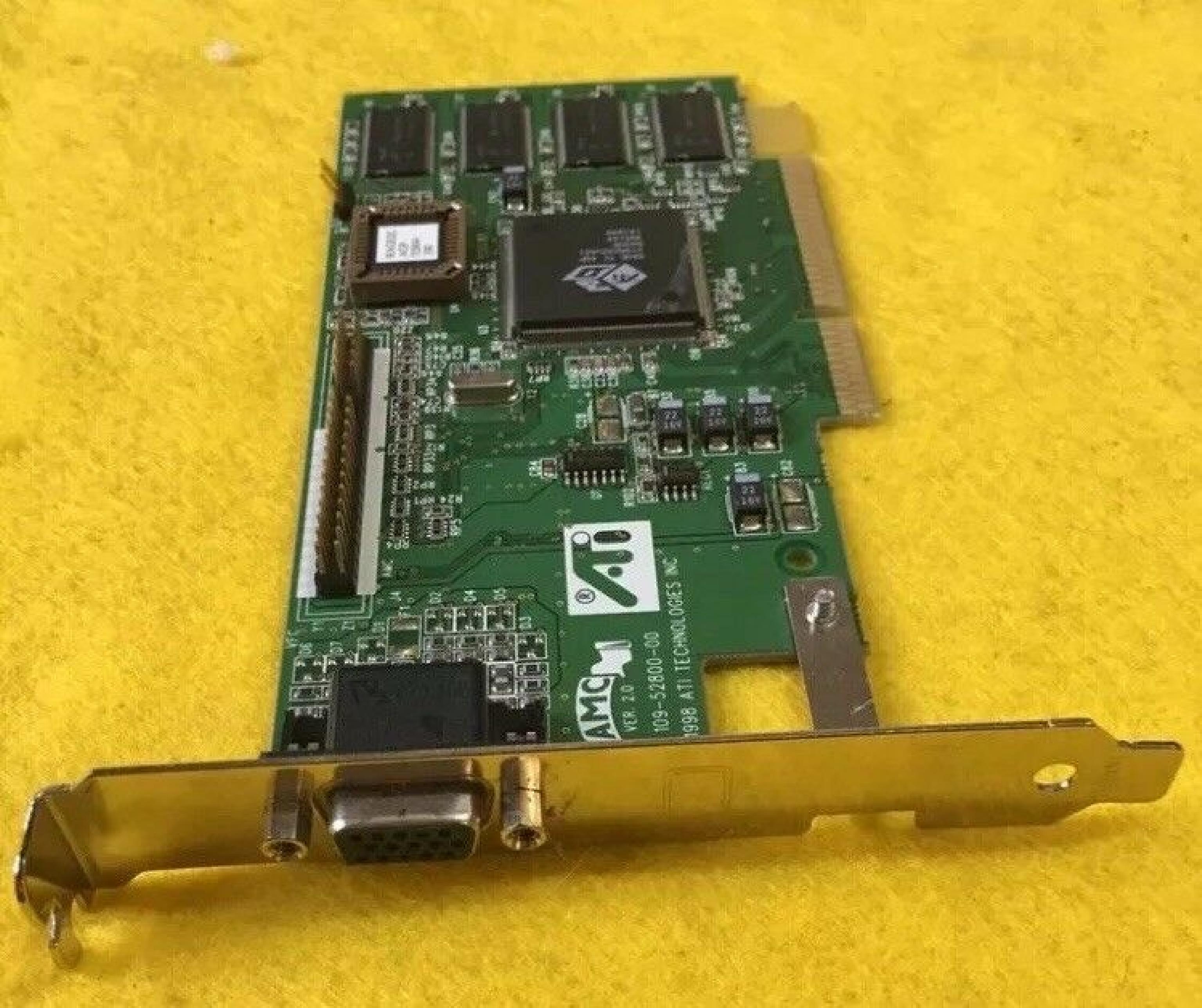 ATI 109-52800-00 RAGE IIC AGP VIDEO CARD