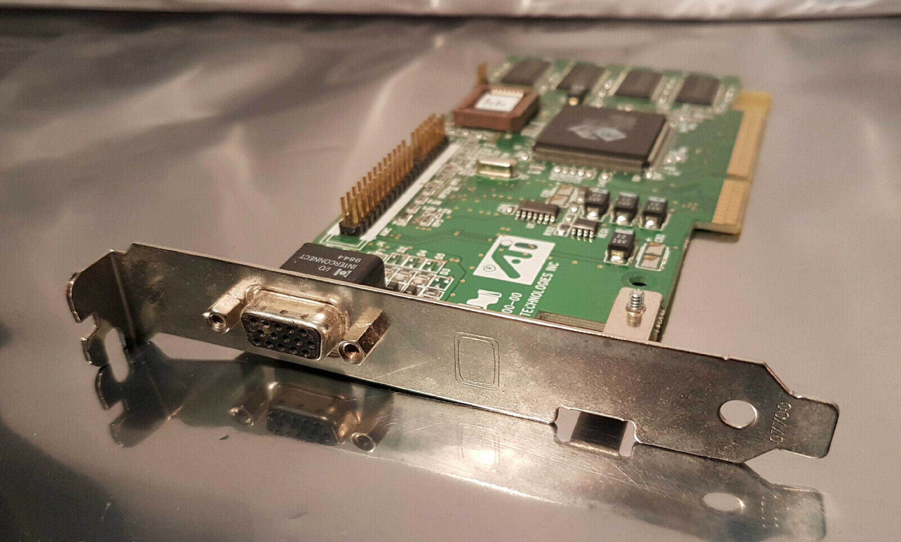 ATI 109-52800-00 RAGE IIC AGP VIDEO CARD