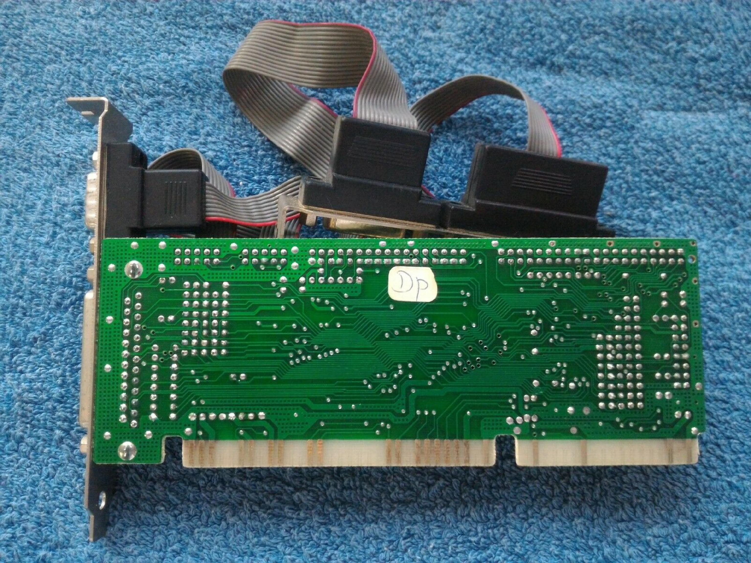 UMC UM82C863F ISA HDD/FDD/GAME/COM CONTROLLER CARD