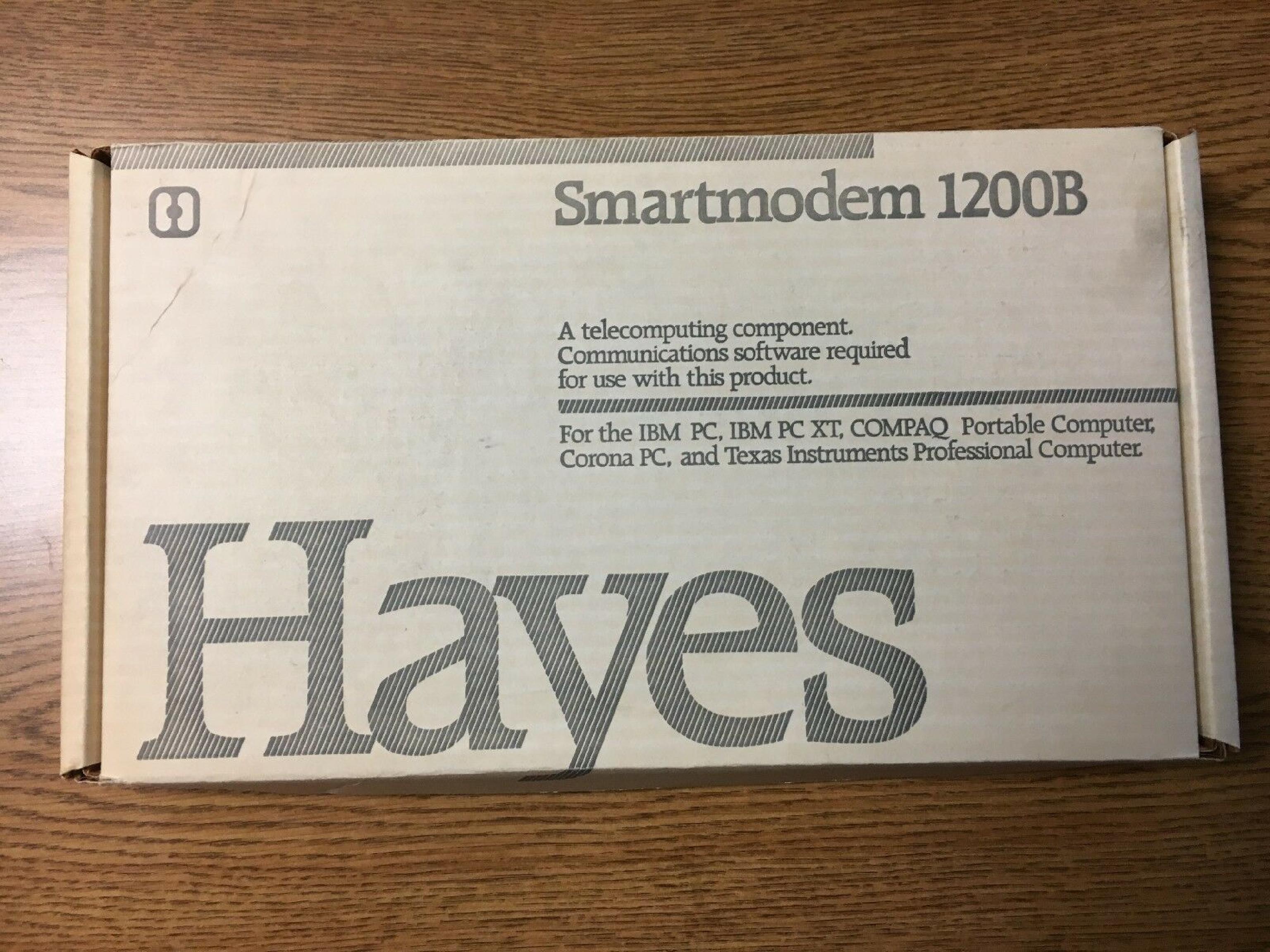 HAYES 1200B ISA SMARTMODEM