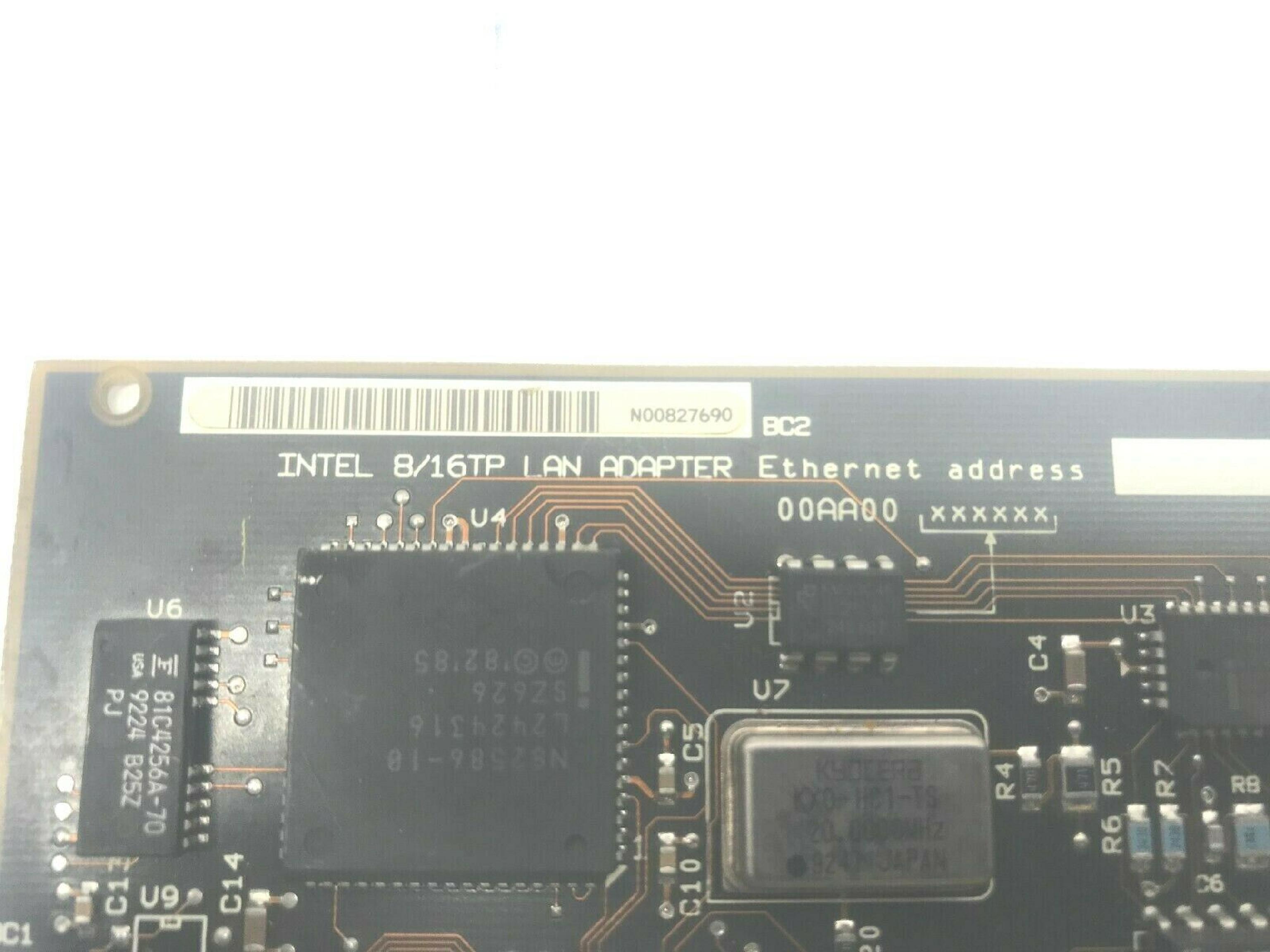 INTEL 304936-004 ISA ETHEREXPRESS 16TP LAN ADAPTER