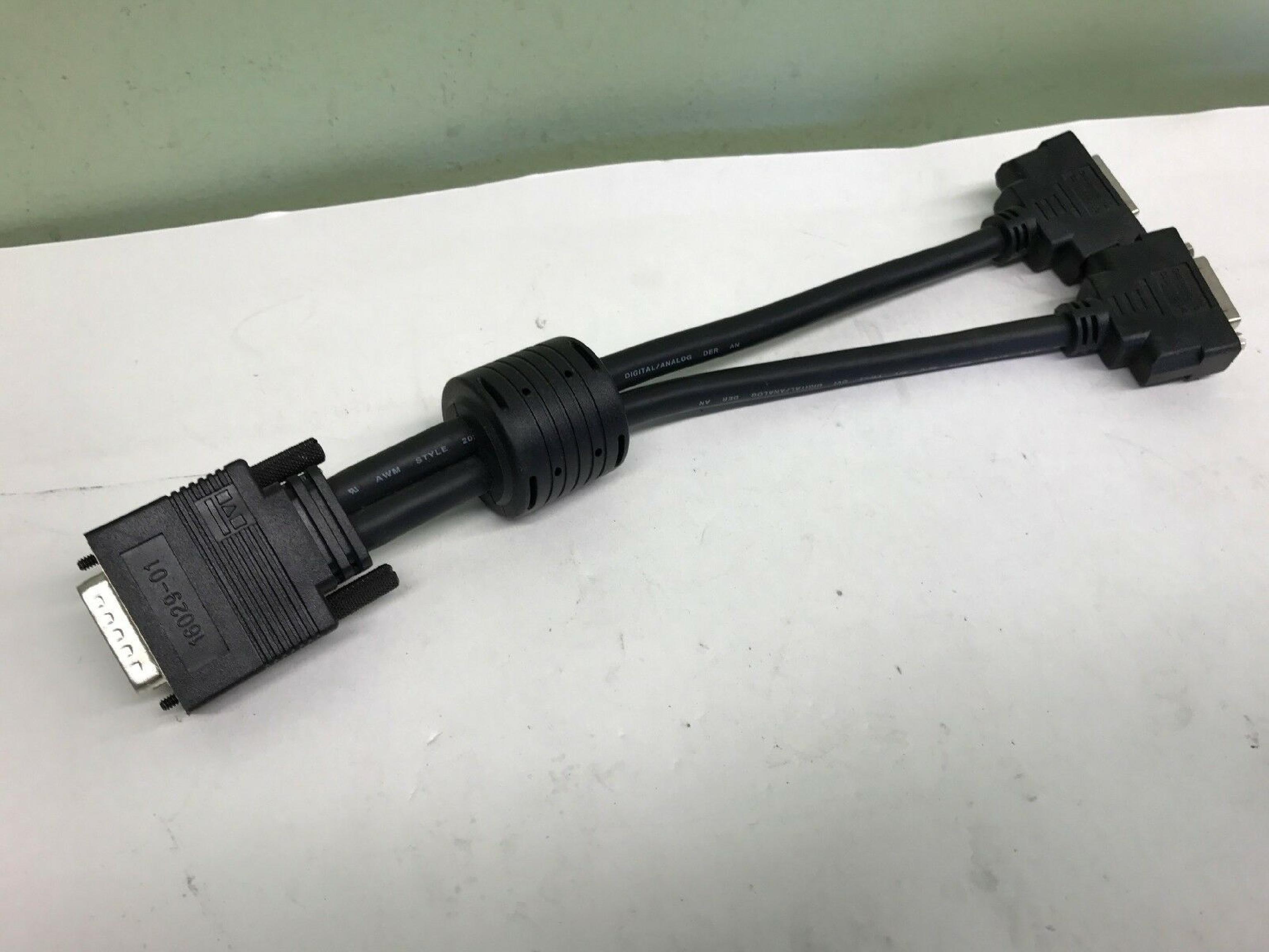 MATROX 16029-01 DUAL DVI-Y CABLE 1 FOOT LF-60-DUAL DVI-I