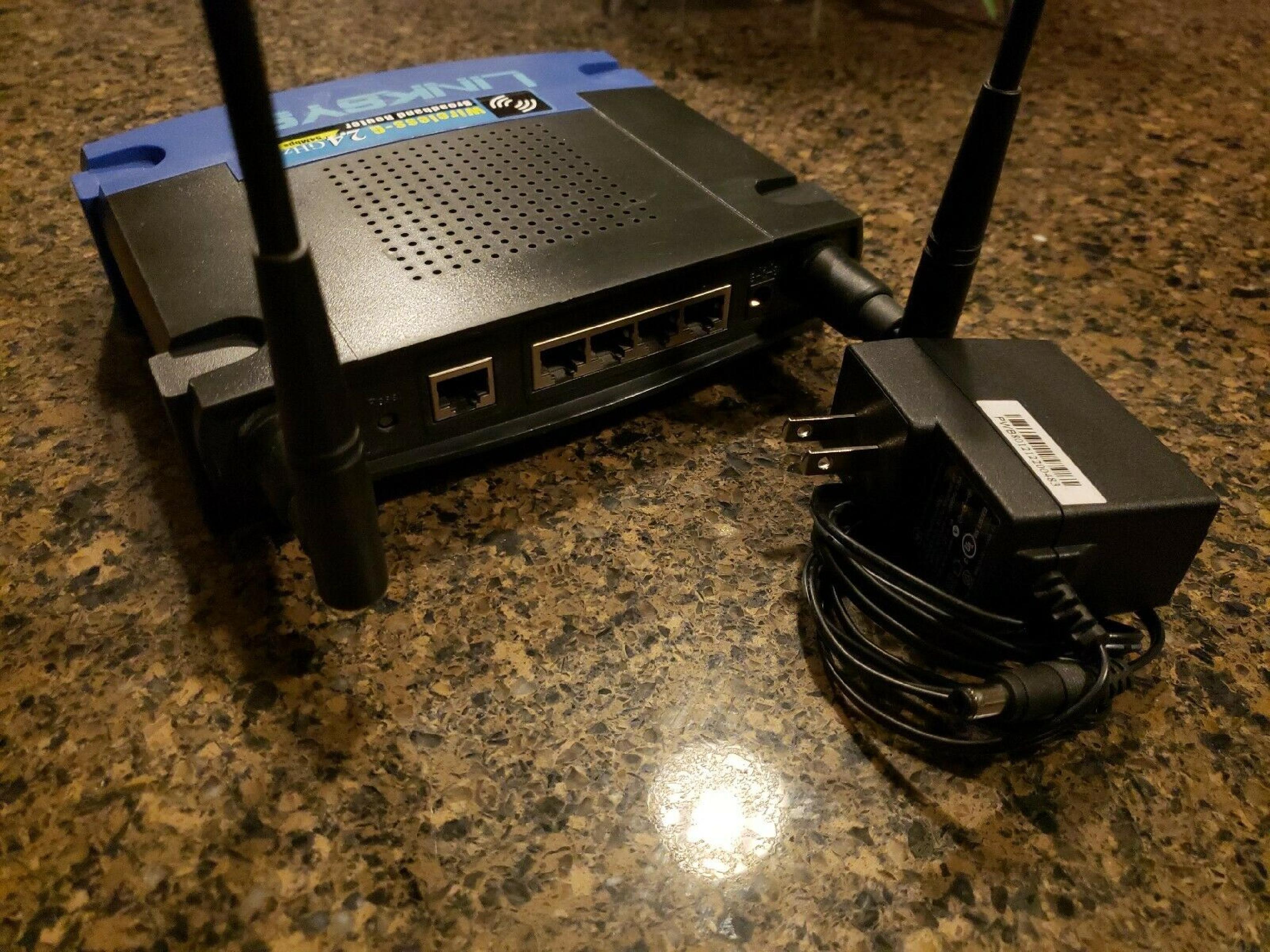 LINKSYS WRT54G V5 WIRELESS-G BROADBAND ROUTER