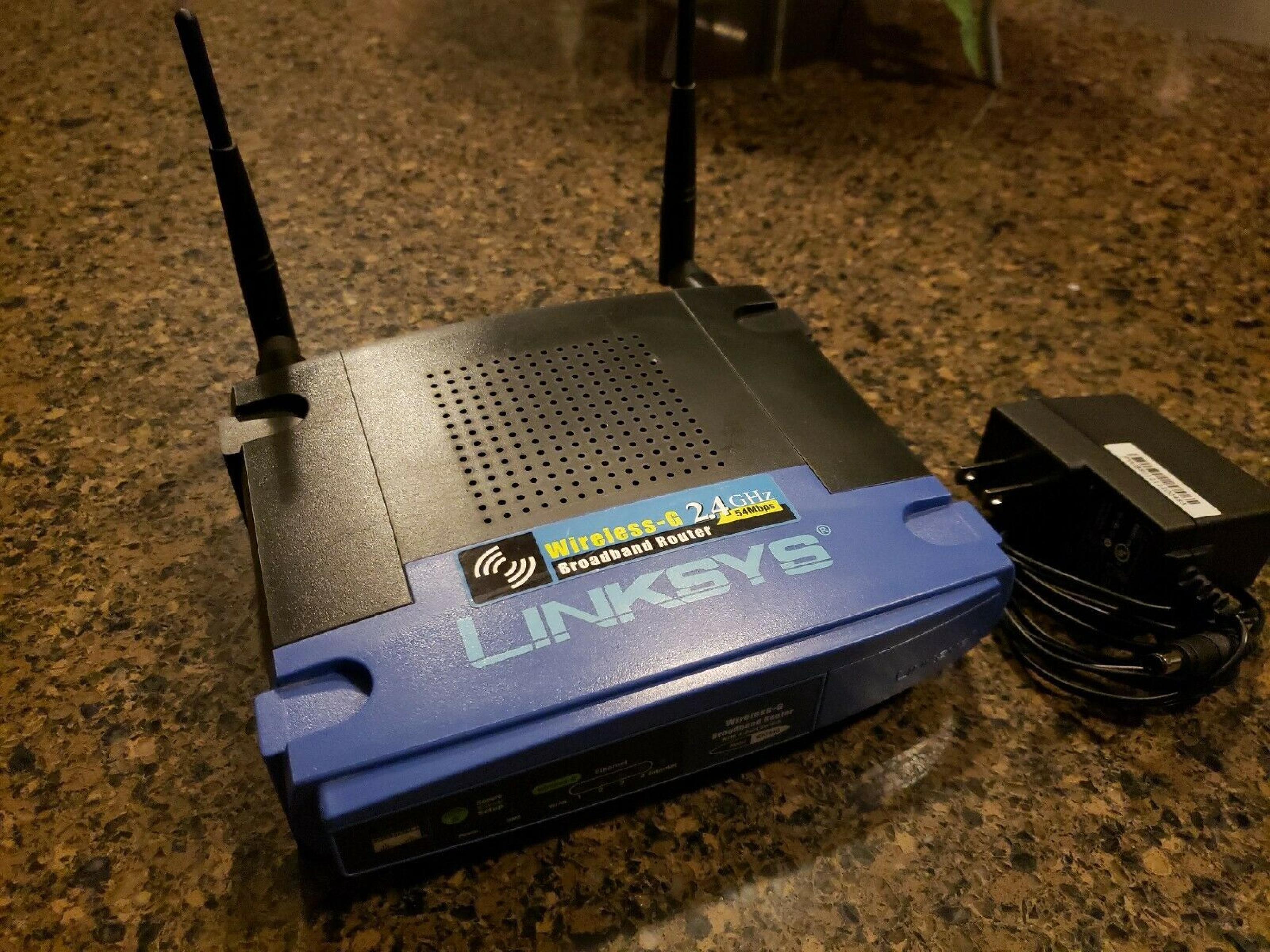 LINKSYS WRT54G V5 WIRELESS-G BROADBAND ROUTER