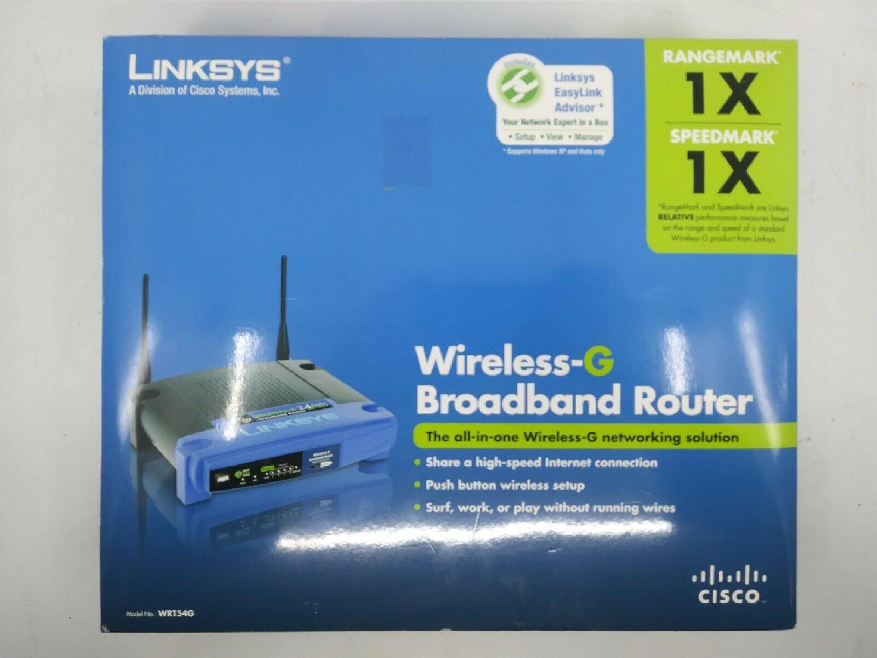 LINKSYS WRT54G WIRELESS-G BROADBAND ROUTER