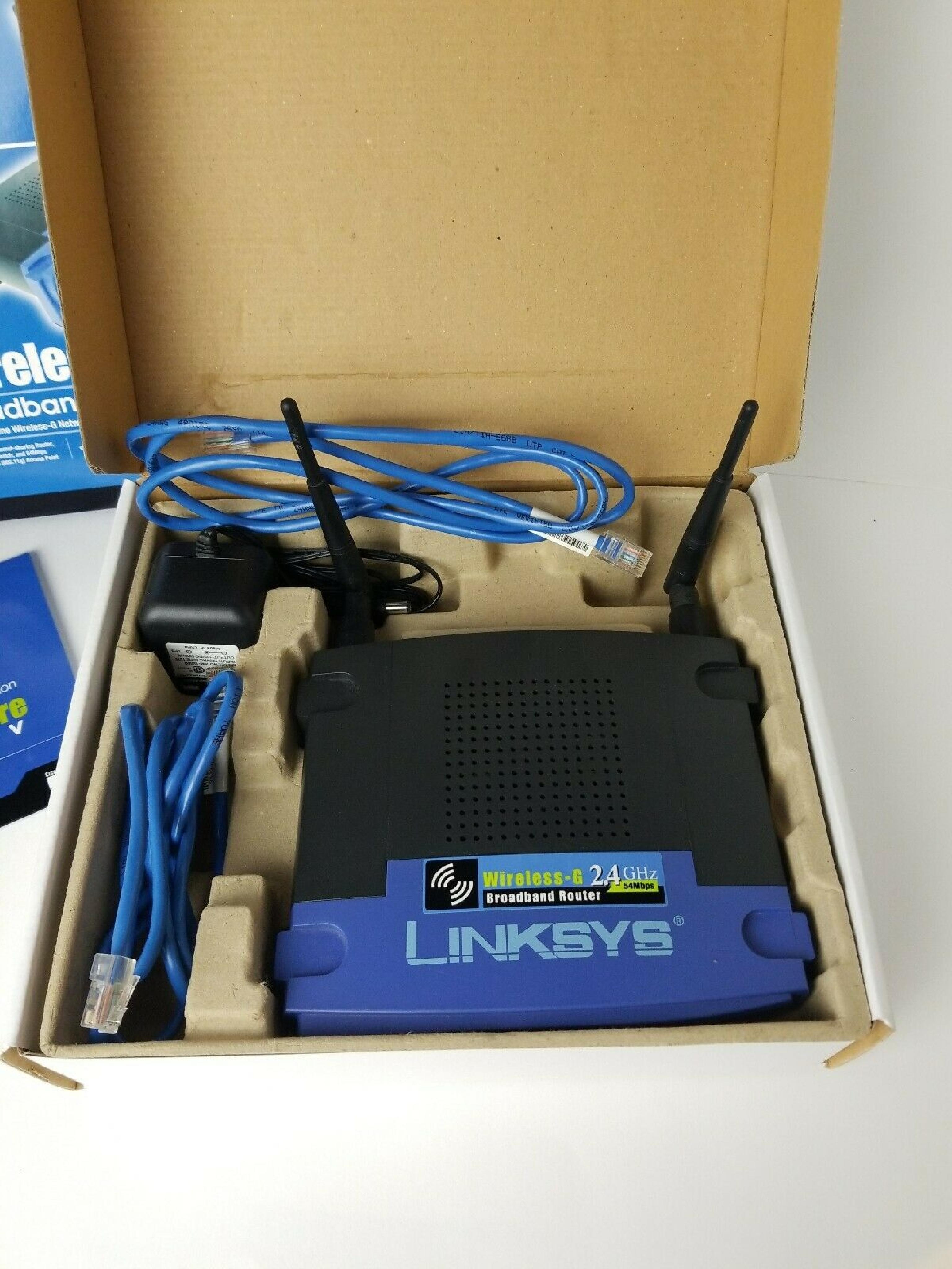 LINKSYS WRT54G WIRELESS-G BROADBAND ROUTER