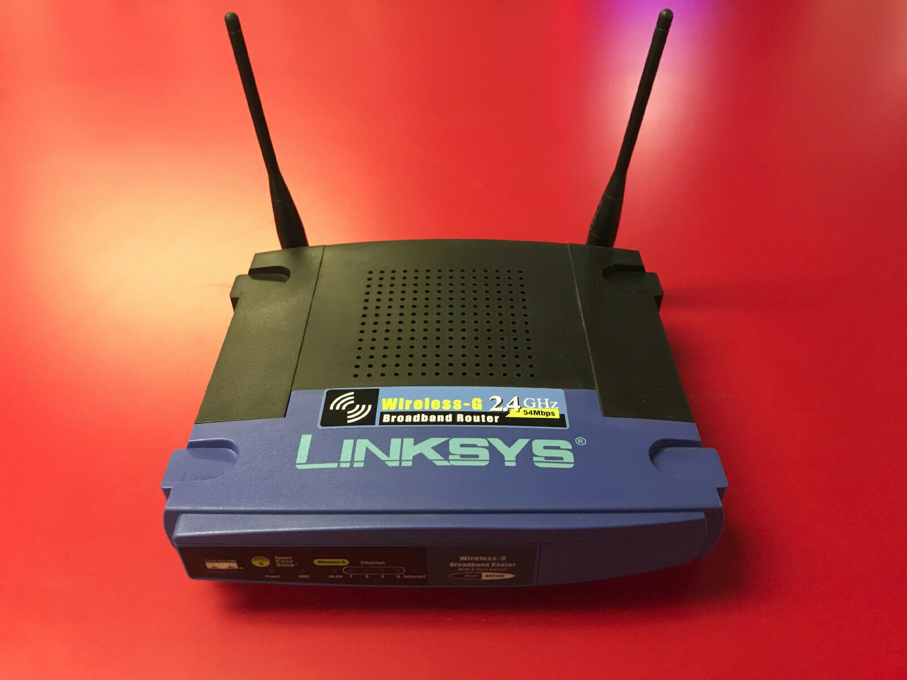 LINKSYS WRT54G WIRELESS-G BROADBAND ROUTER