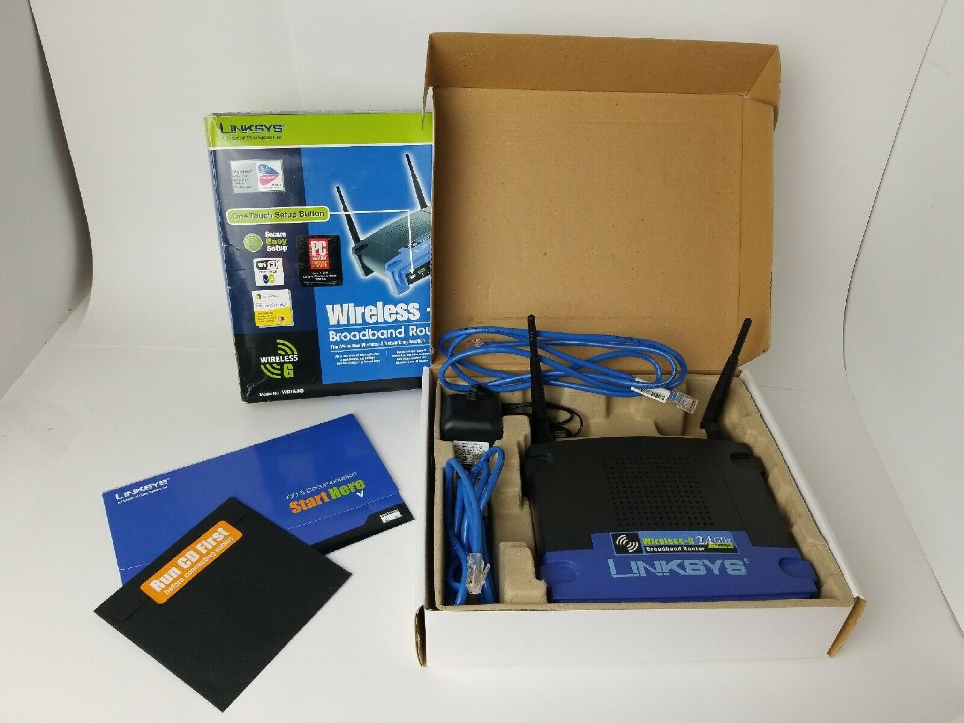 LINKSYS WRT54G WIRELESS-G BROADBAND ROUTER