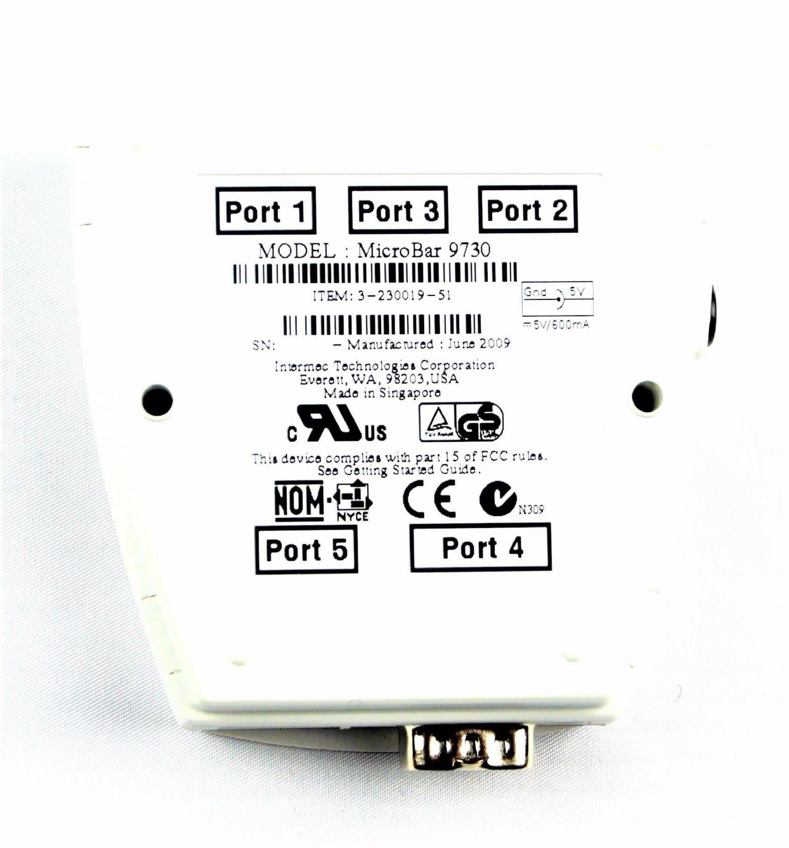 INTERMEC TECHNOLOGIES CORPORATION MICROBAR 9730 MICROBAR 9730