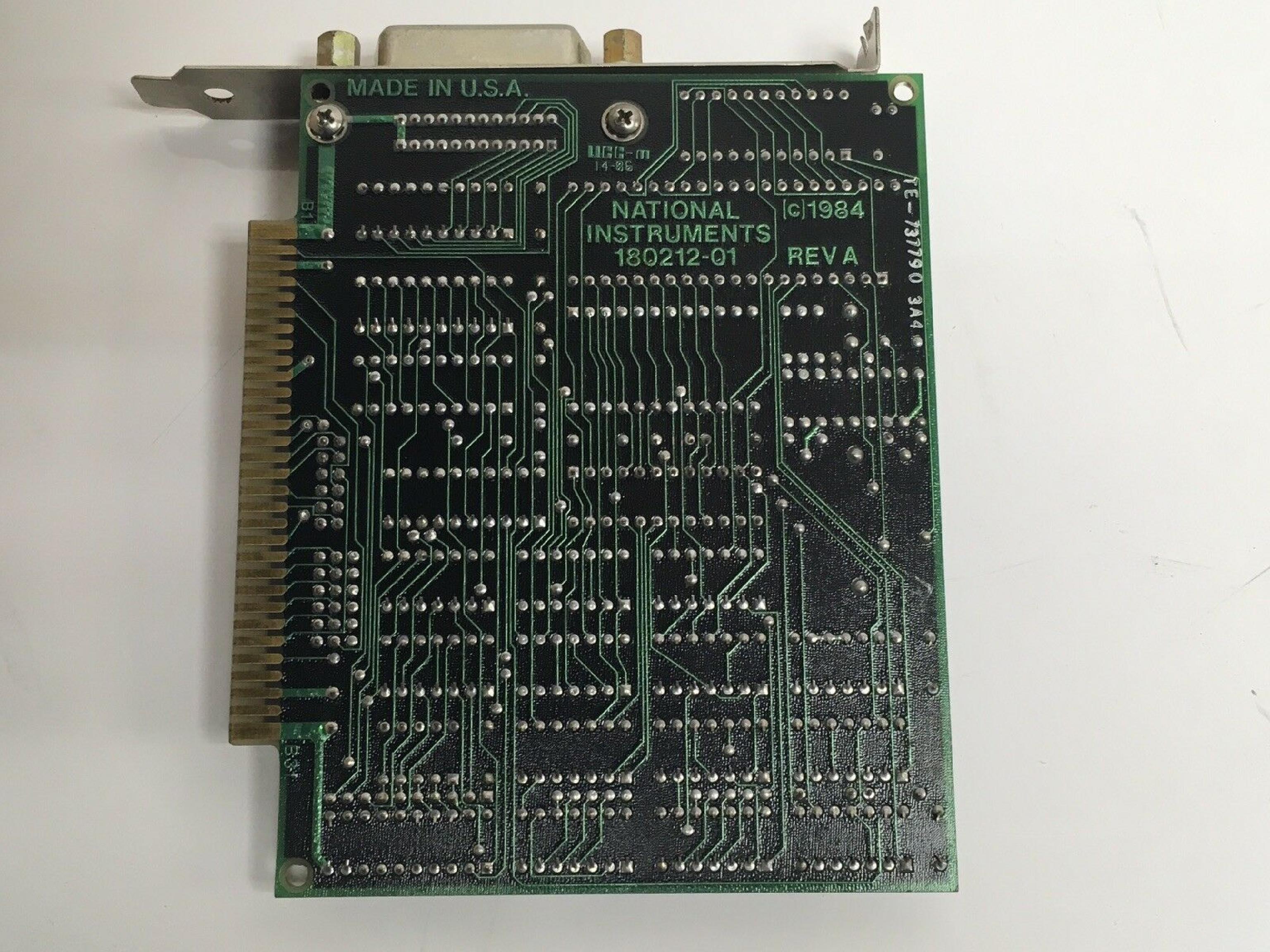 NATIONAL INSTRUMENTS 180212-01 8BIT ISA CARD TEKTRONICS GPIB ADAPTER