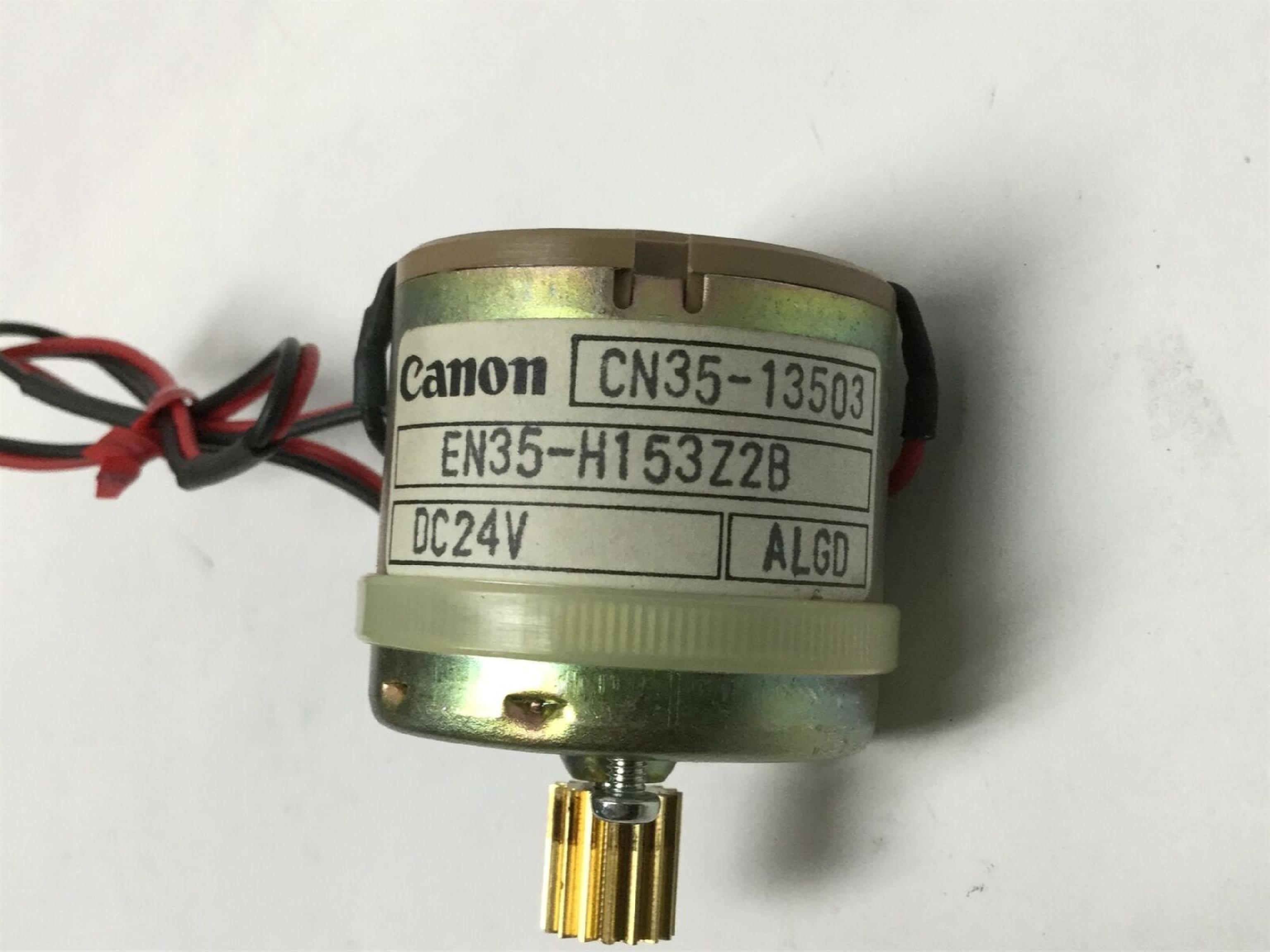 CANON CN35-13503 24VDC MOTOR FOR MONARCH 9800 THERMAL PRINTER