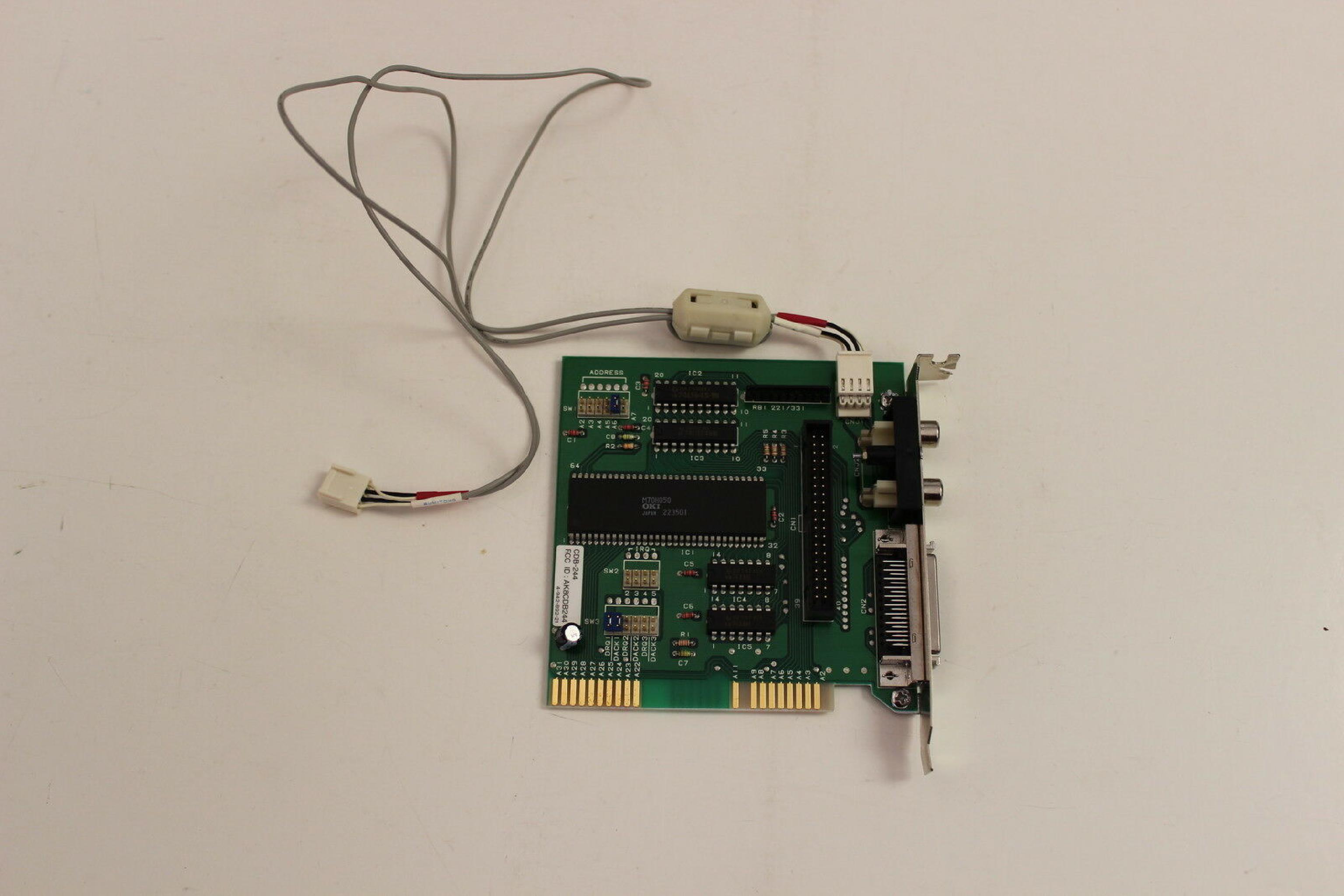 SONY 1-635-742-13 8BIT ISA CDROM CONTROLLER