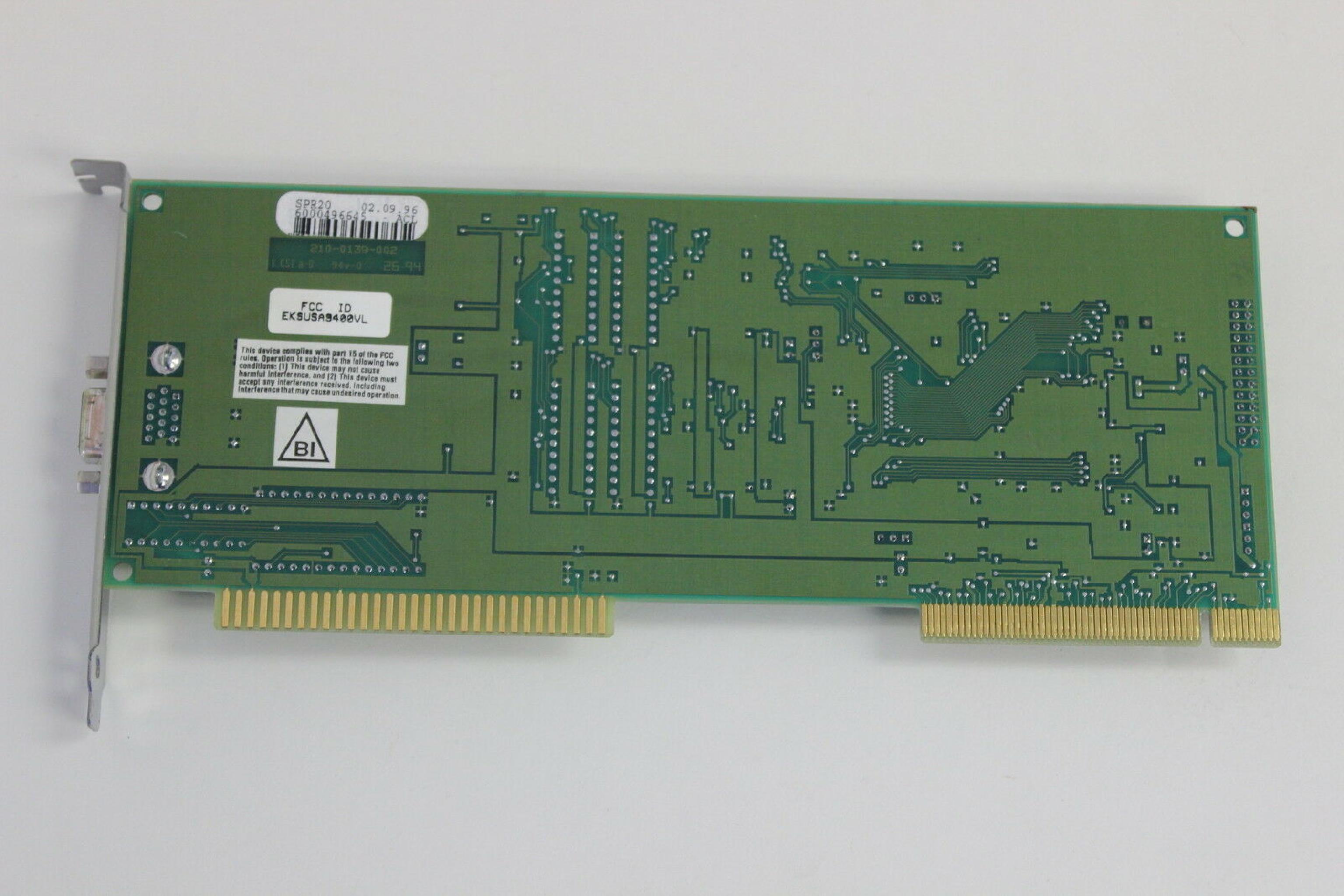 STB SYSTEMS INC EKSUSA9400VL SPRINT-VL 1.1 VLB VESA LOCAL BUS VGA CARD