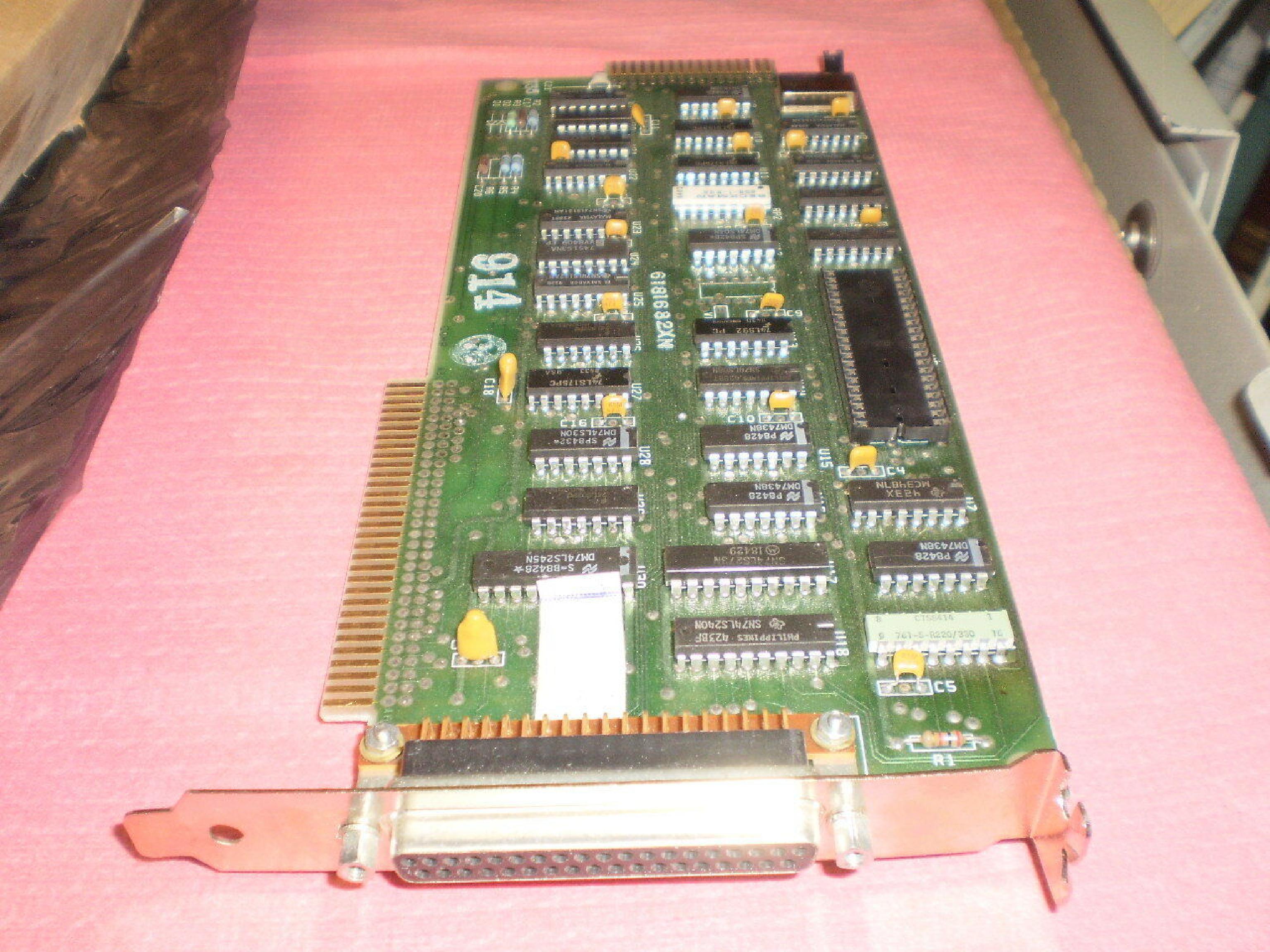 IBM 6181682XM 8BIT ISA FLOPPY CONTROLLER WITH DB37 EXTERNAL PORT AND 34PIN CARDEDGE INTERNAL PORT