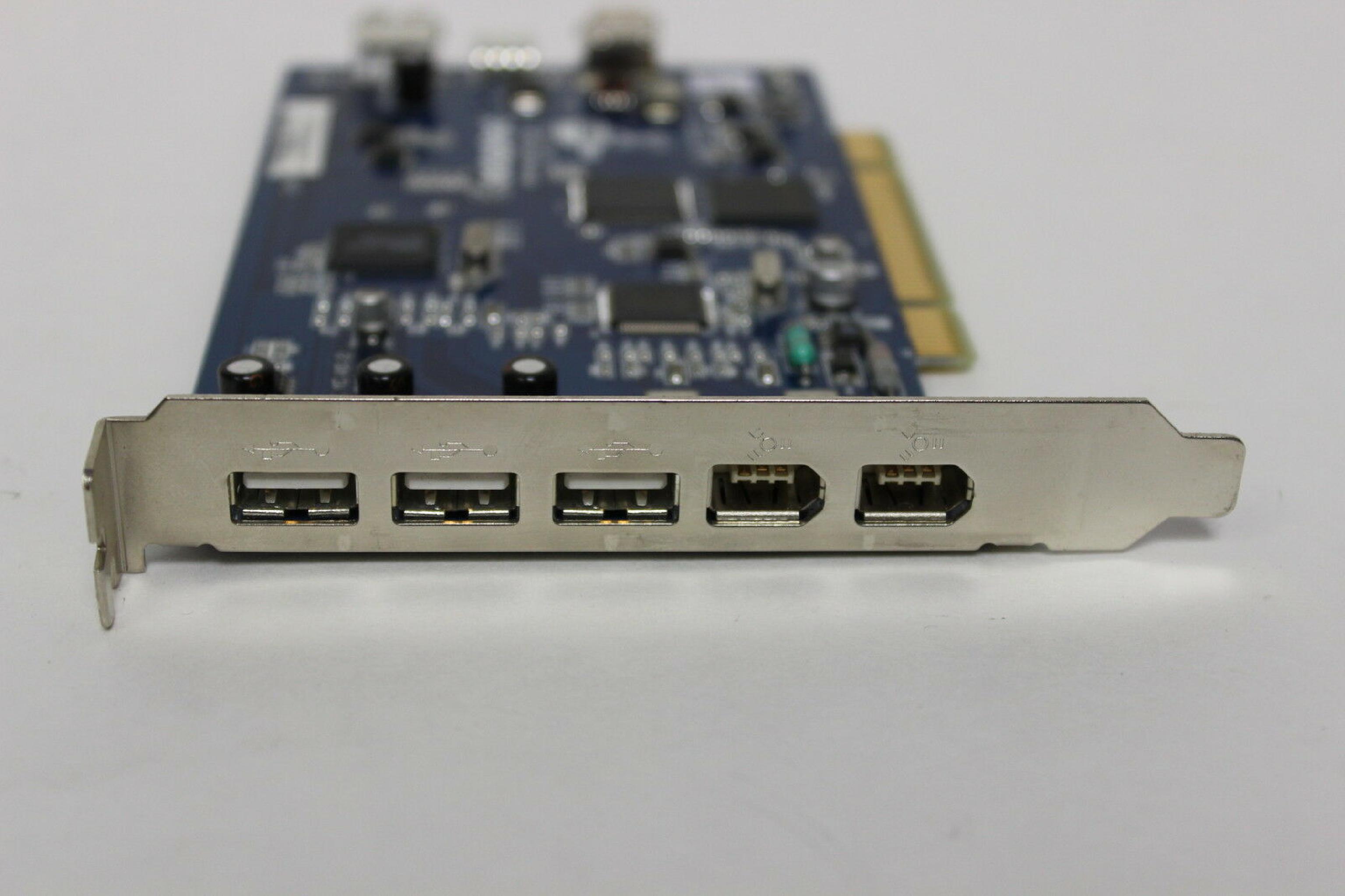 ADAPTEC 1930100 PCI 4 USB PORTS, 3 1394 FIRWIRE PORTS