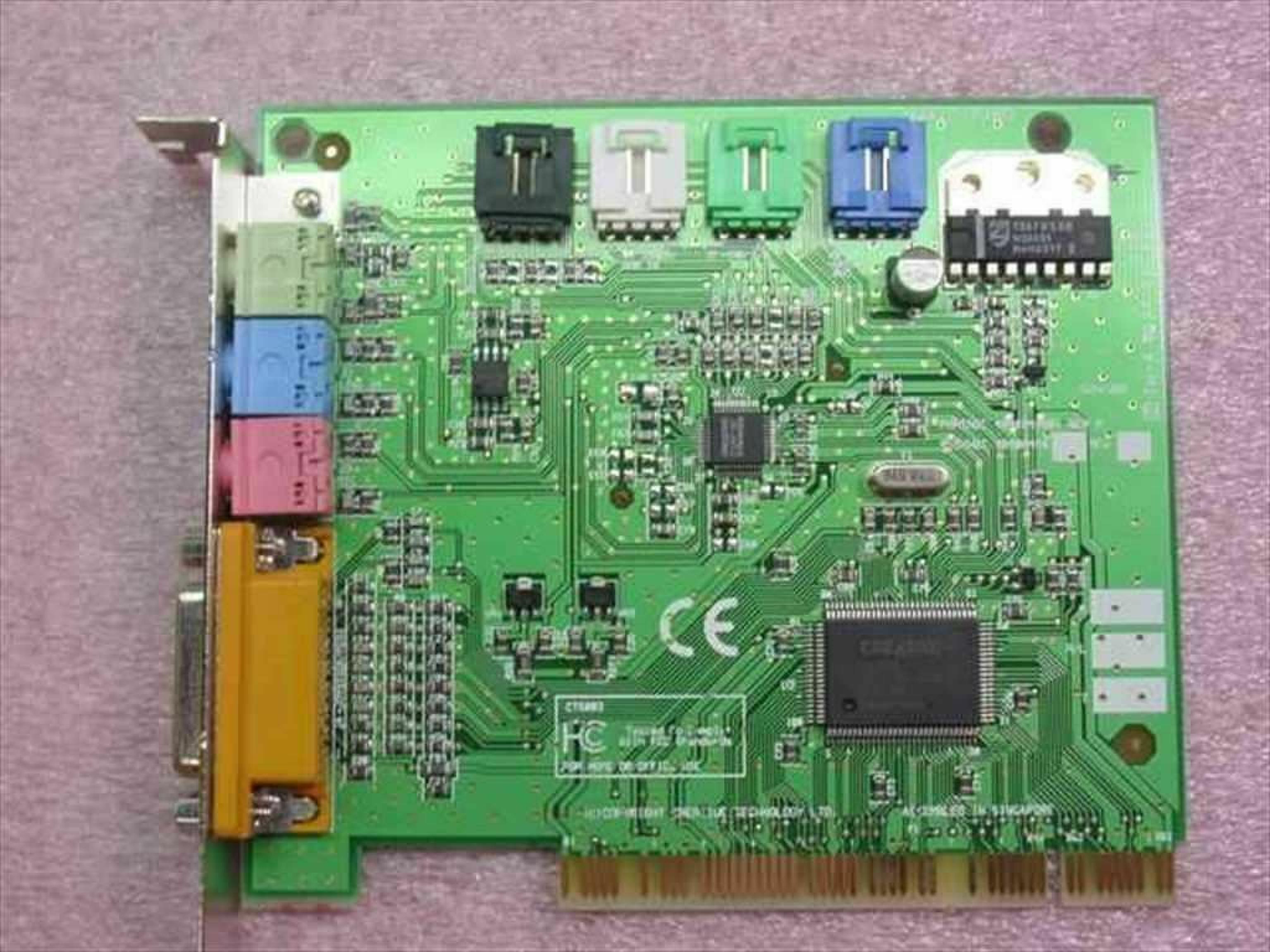 CREATIVE LABS 963MH PCI SOUND CARD WITH GAME PORT